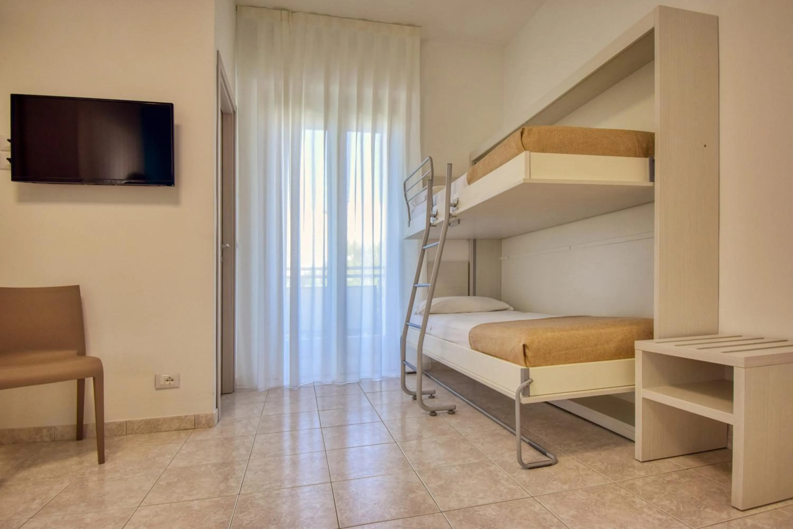 Bedroom, Bed in Ambra Hotel Cattolica