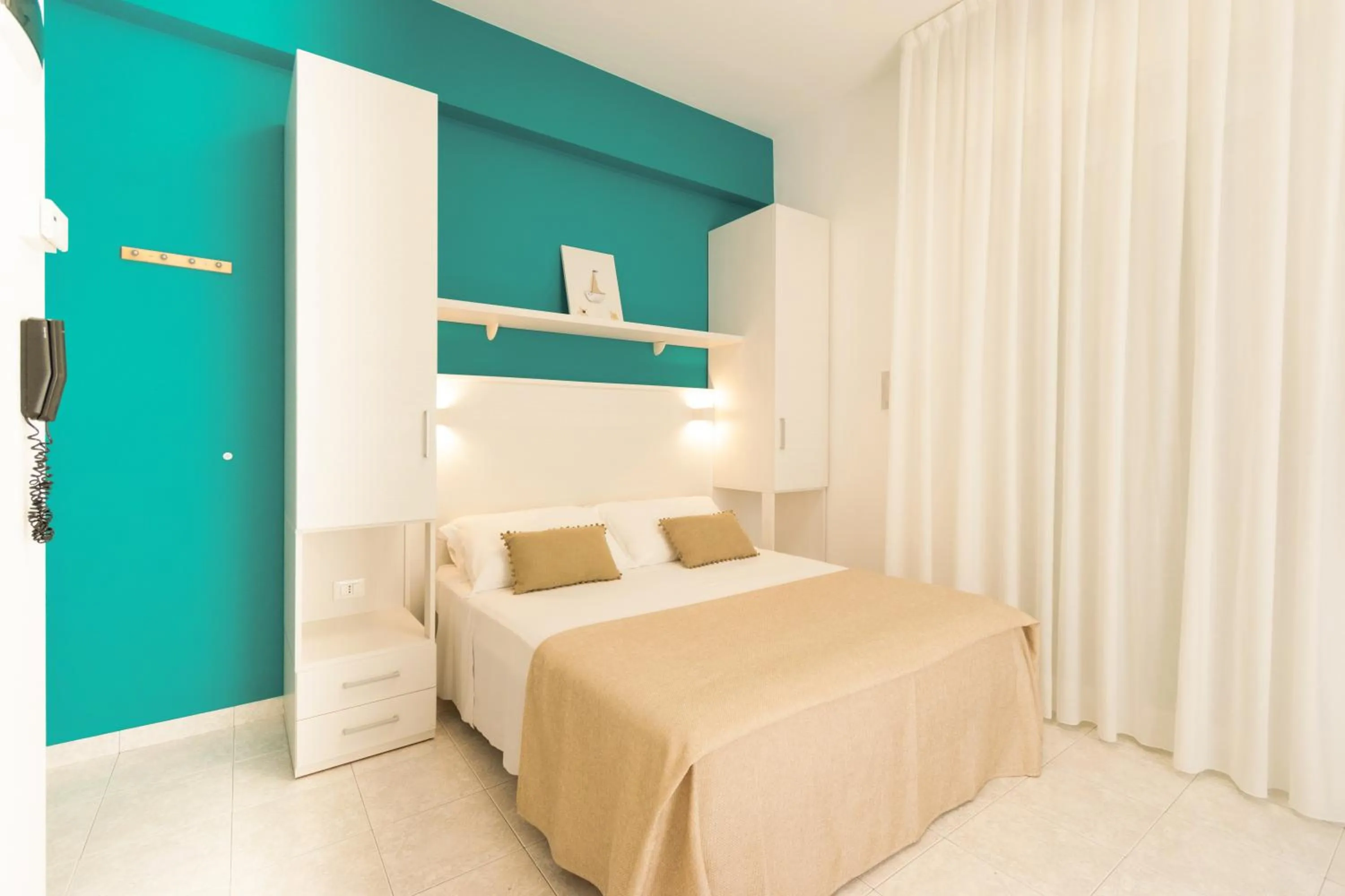 Bed in Ambra Hotel Cattolica
