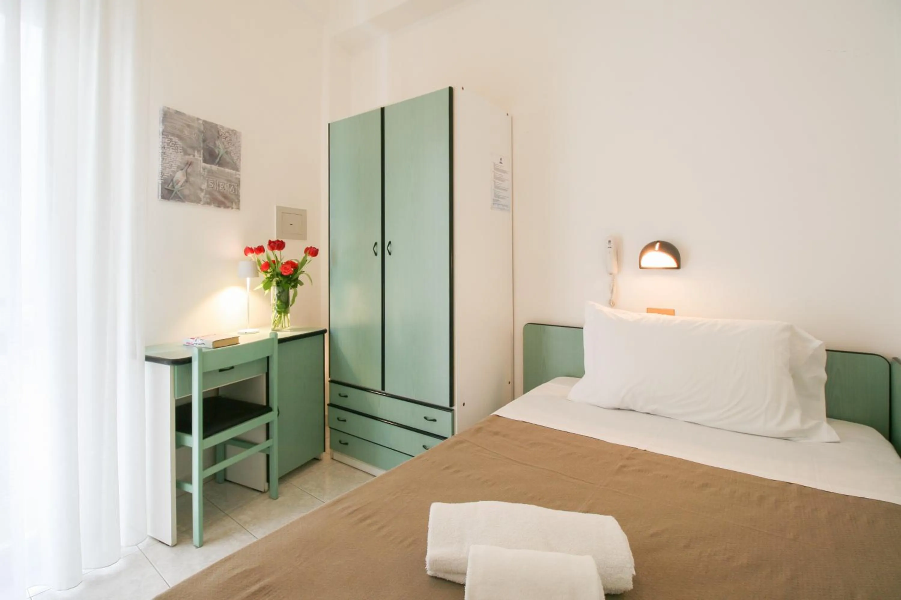 Bed in Ambra Hotel Cattolica