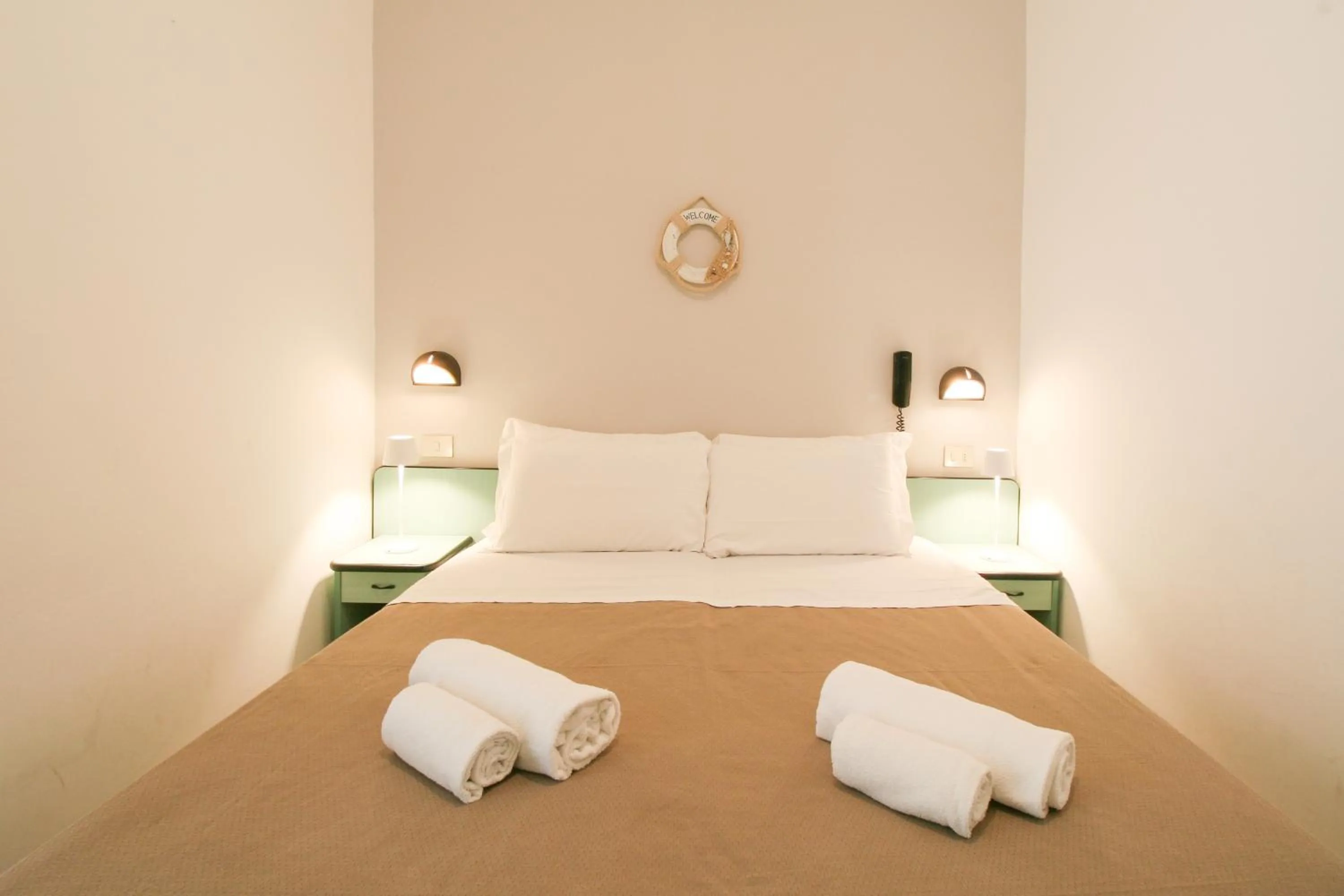 Bedroom, Bed in Ambra Hotel Cattolica