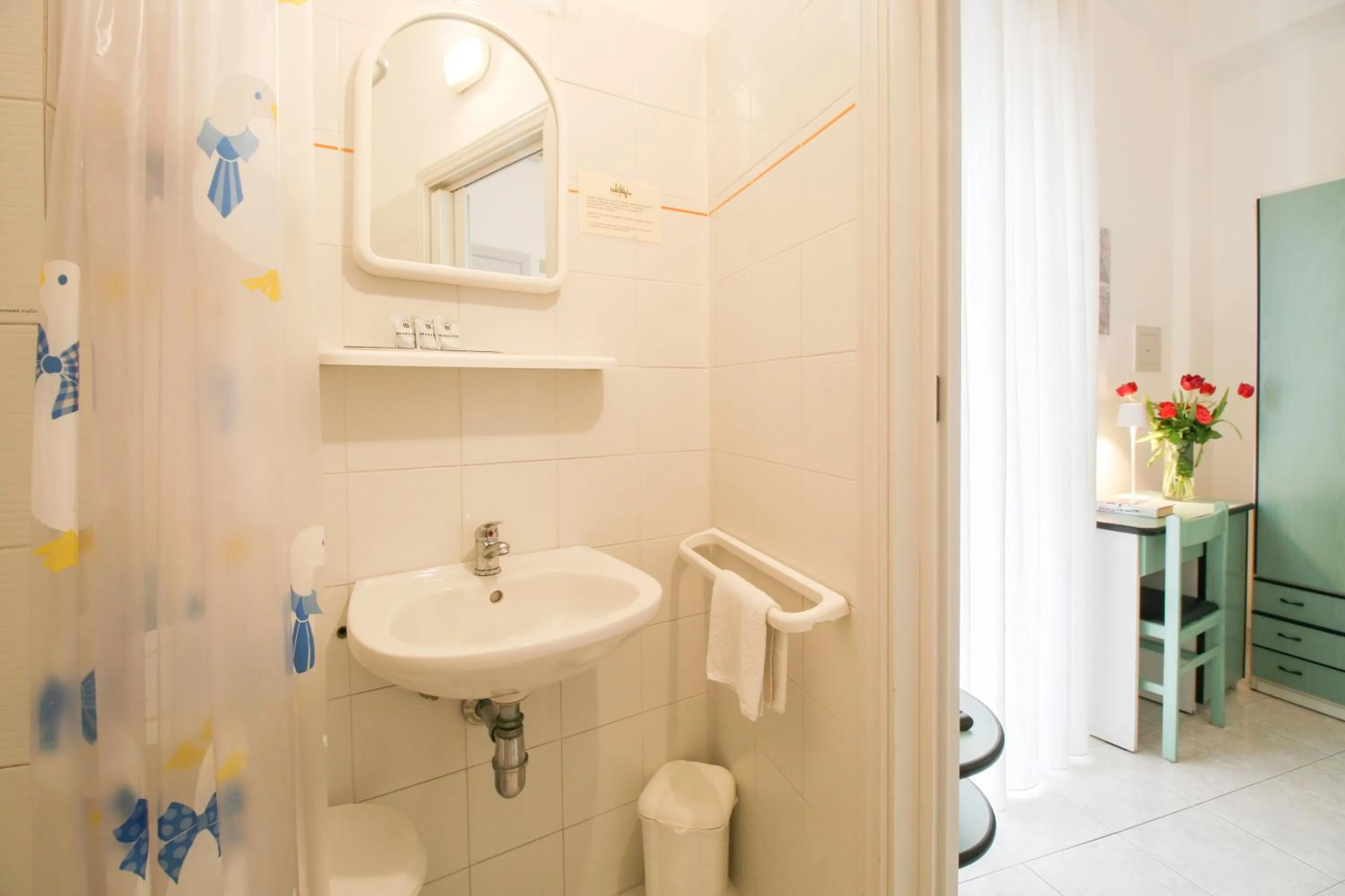 Bathroom in Ambra Hotel Cattolica