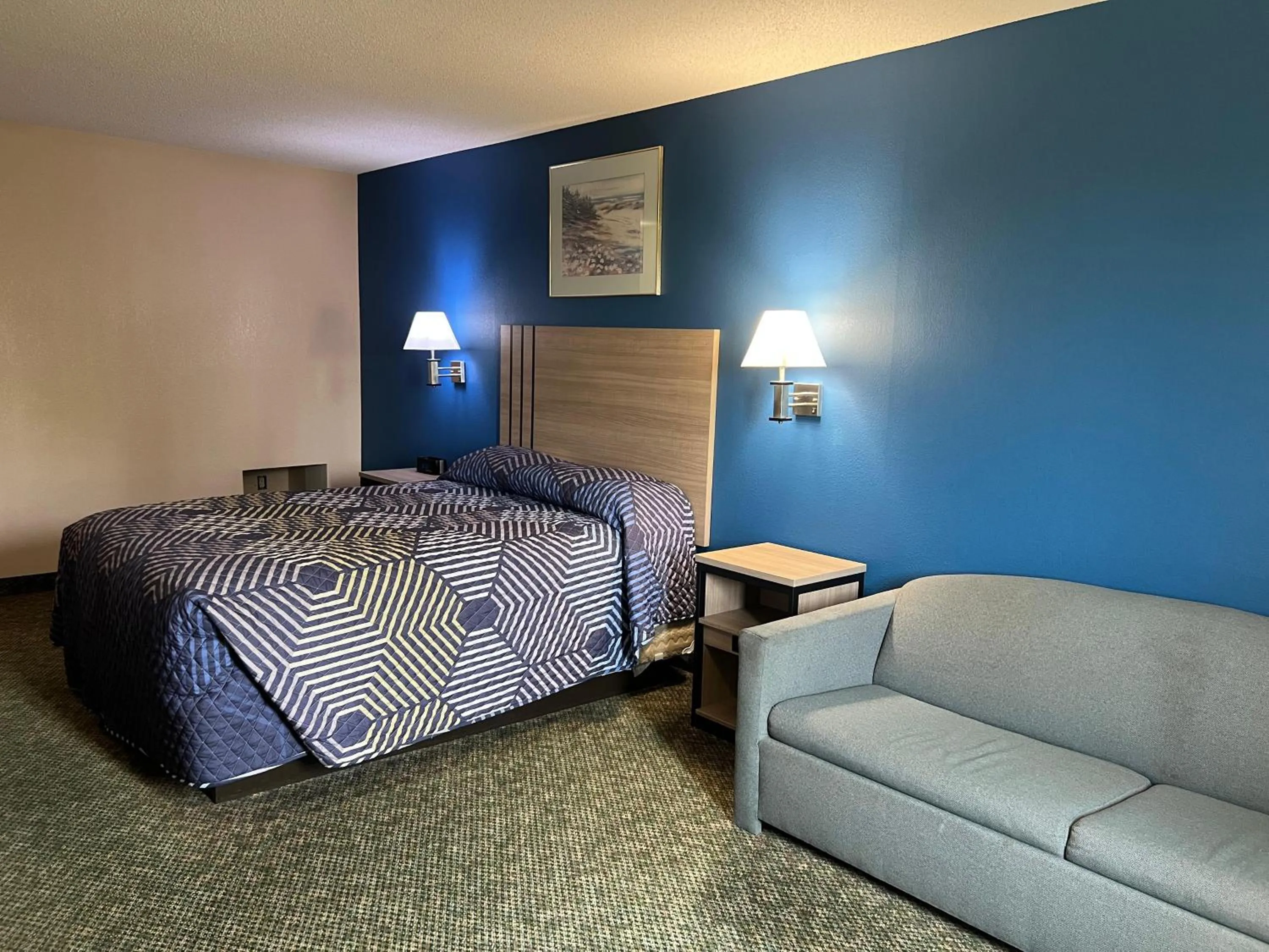 Bedroom, Bed in Capital O Marysville Surf Motel Kansas