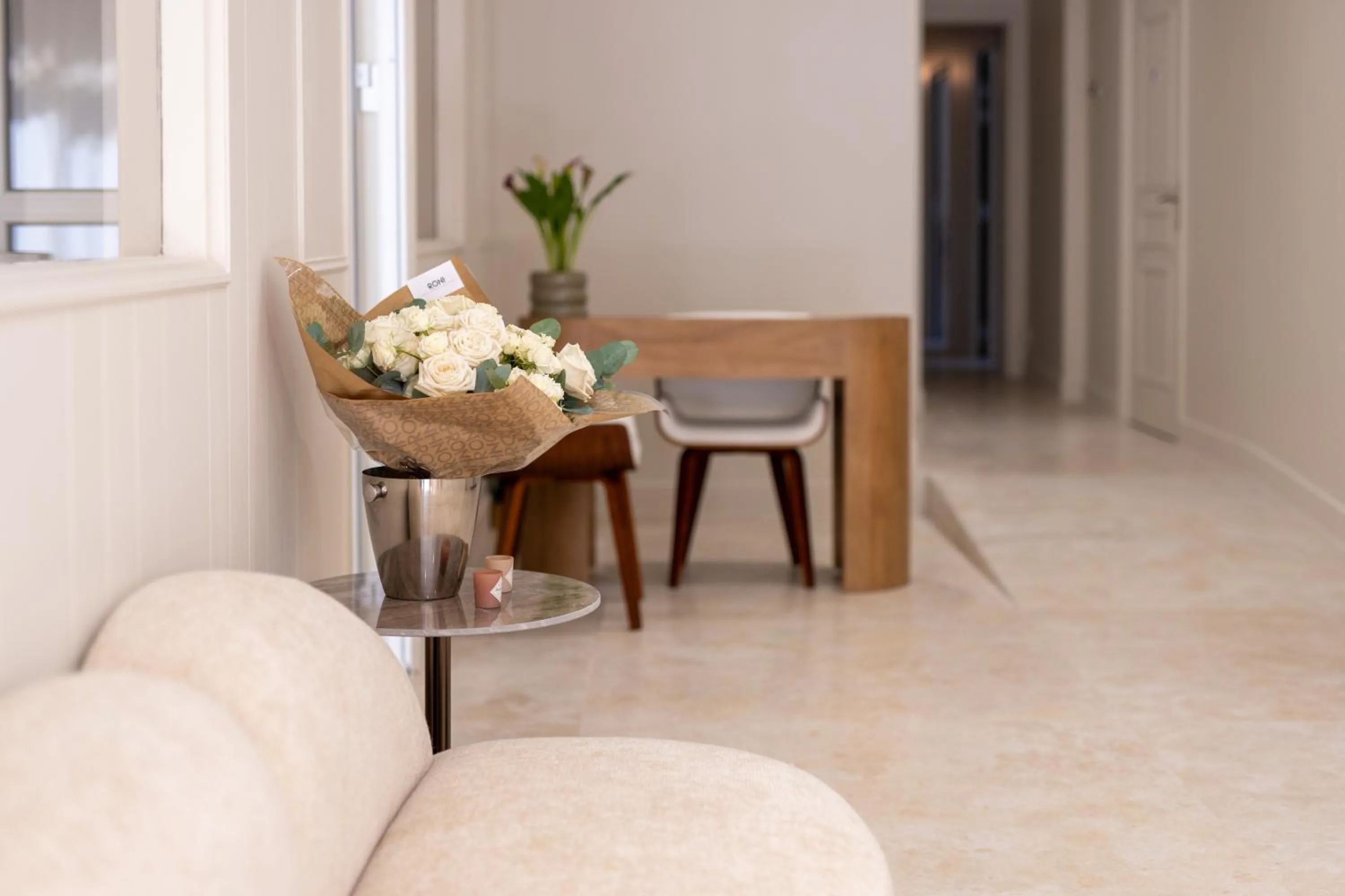 Seating area in Hôtel Lou Juan