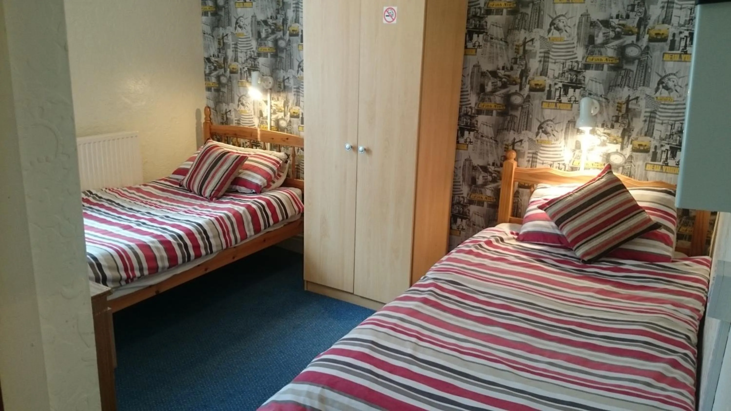 Bed in Tulip Hotel Blackpool