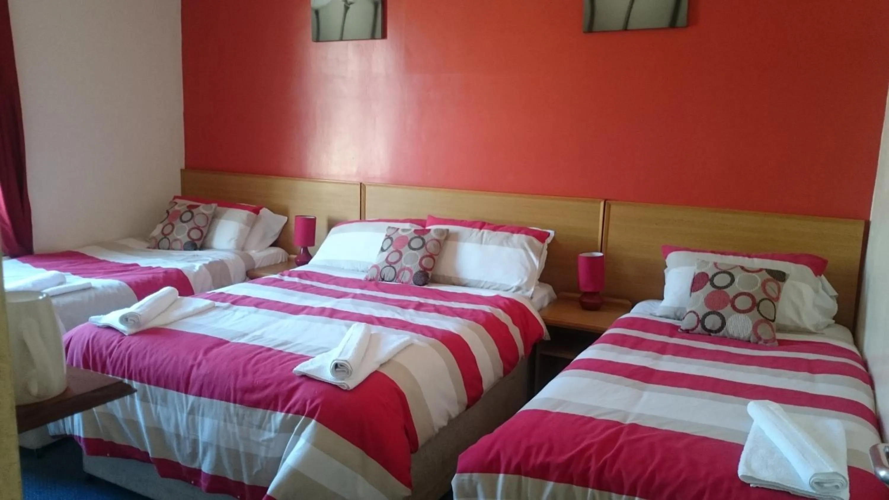 Bed in Tulip Hotel Blackpool