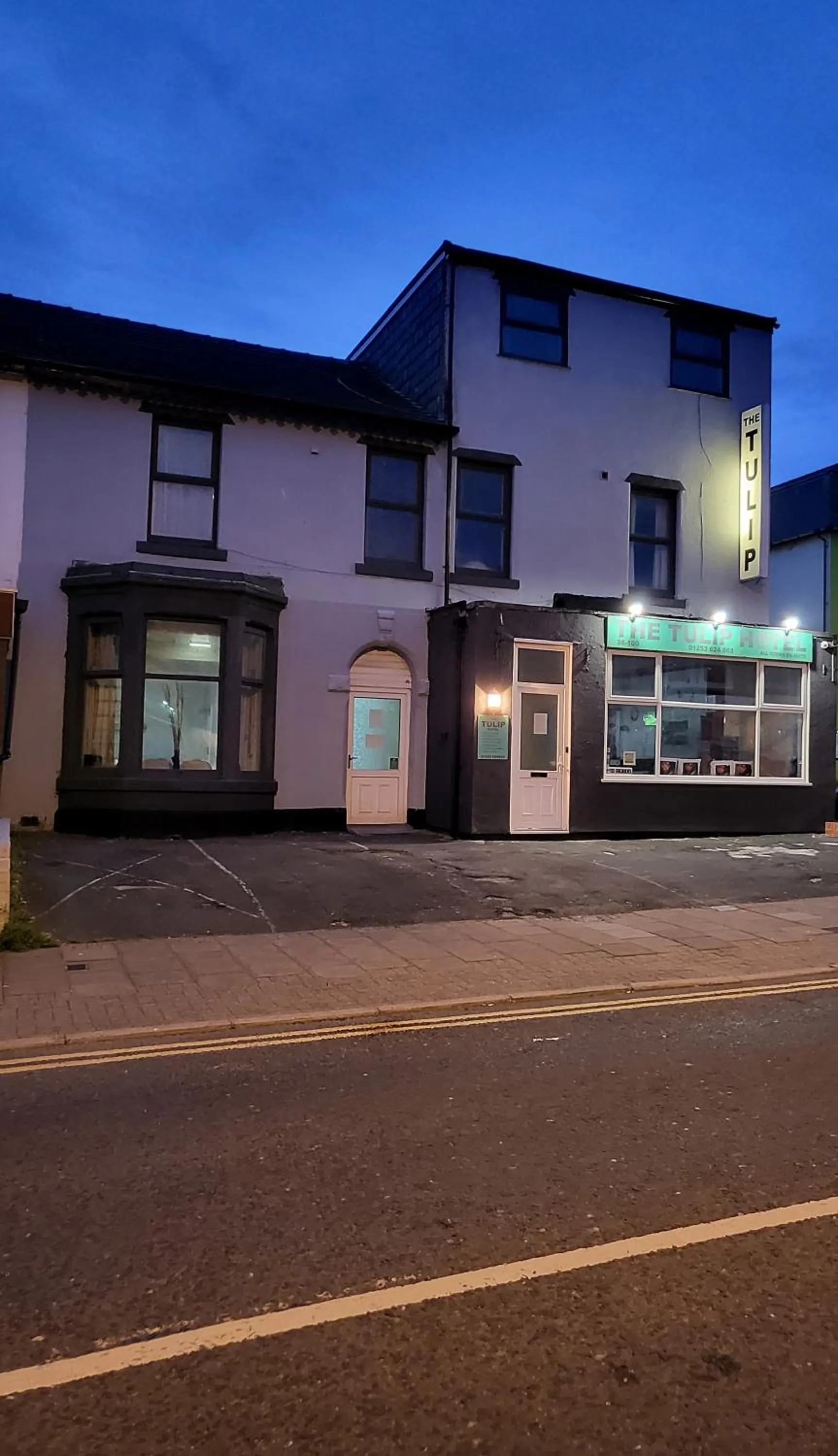 Property building in Tulip Hotel Blackpool