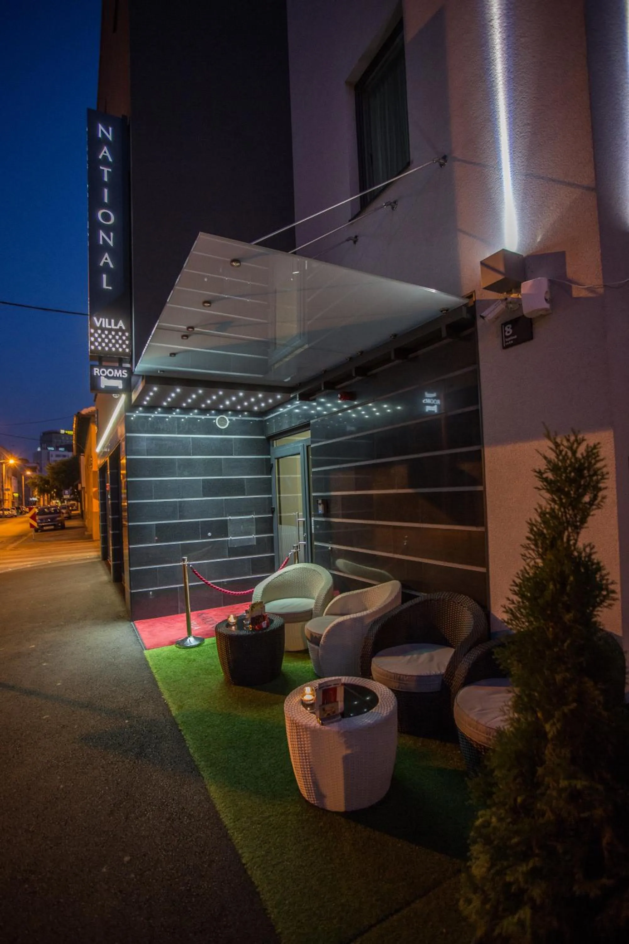 Facade/entrance in The Hotel National