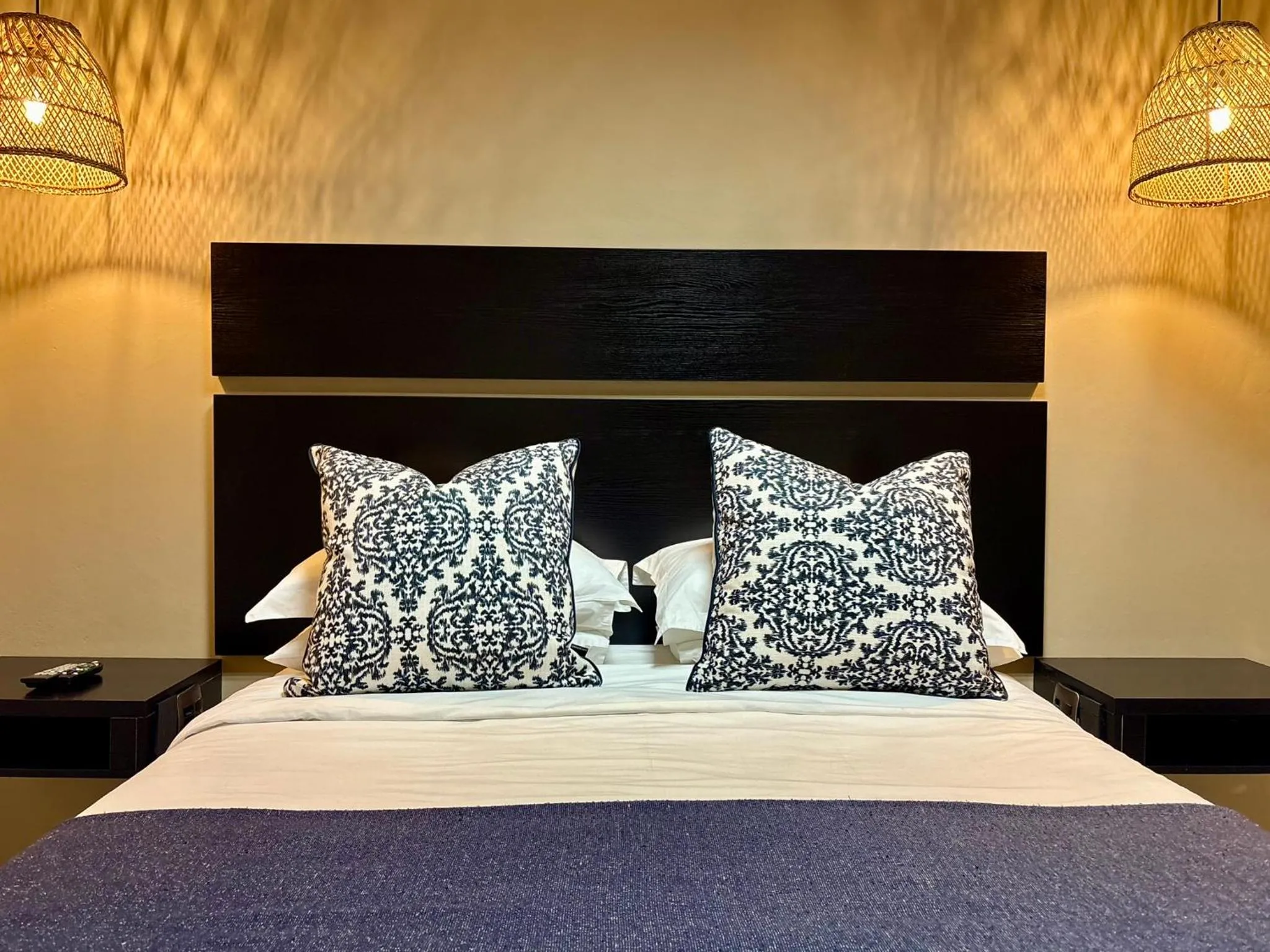 Bed in The Suburban Guest House