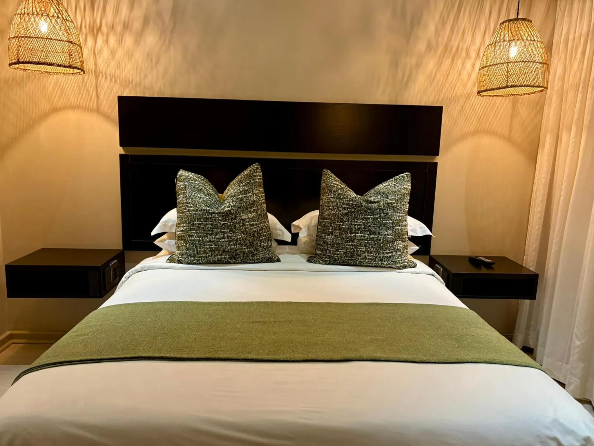 Bed in The Suburban Guest House