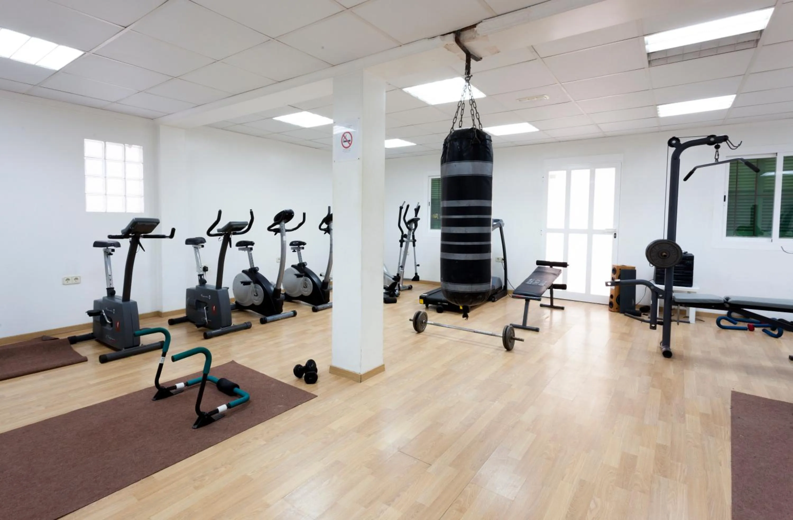 Fitness centre/facilities in Hotel Riutort