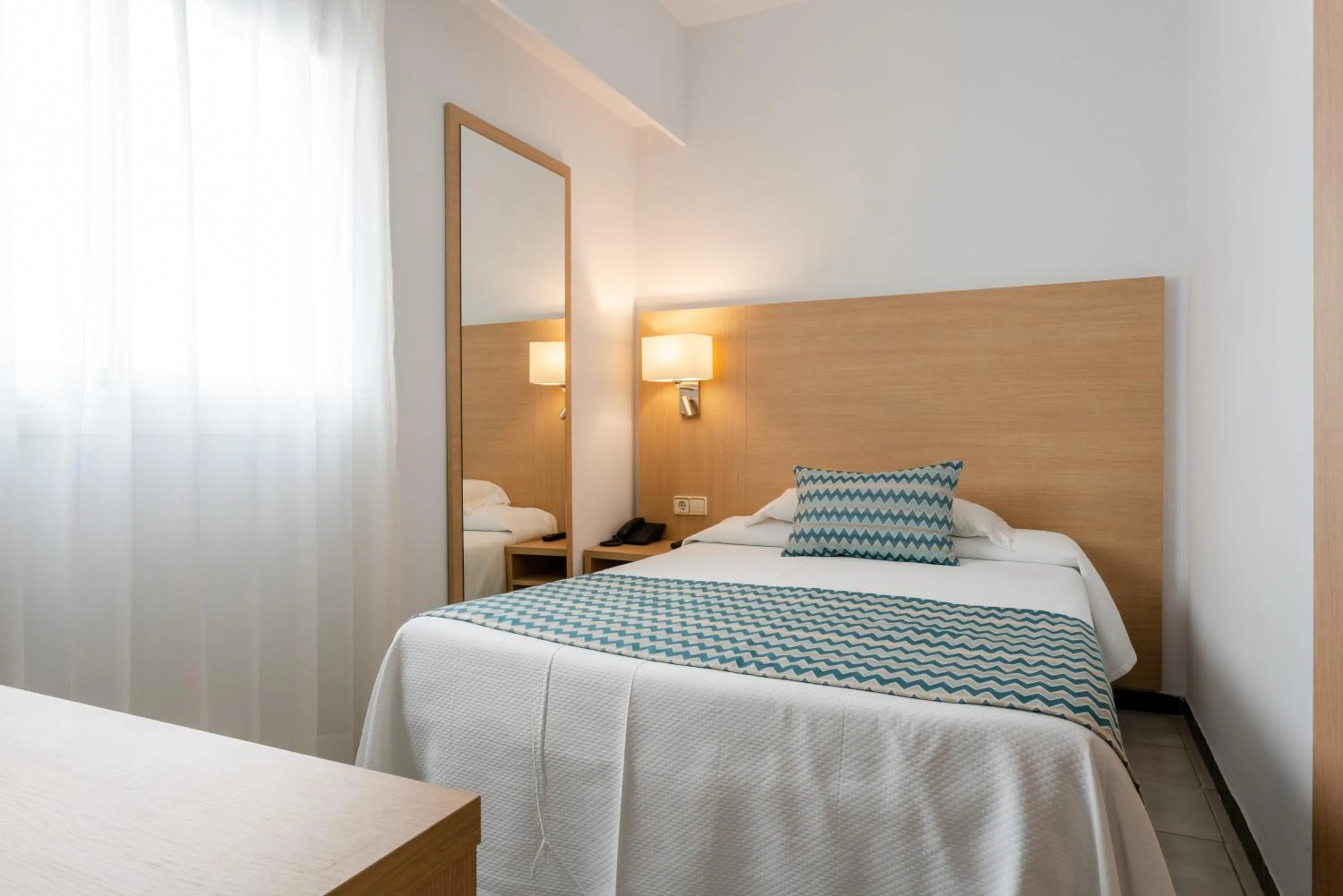 Bedroom, Bed in Hotel Riutort