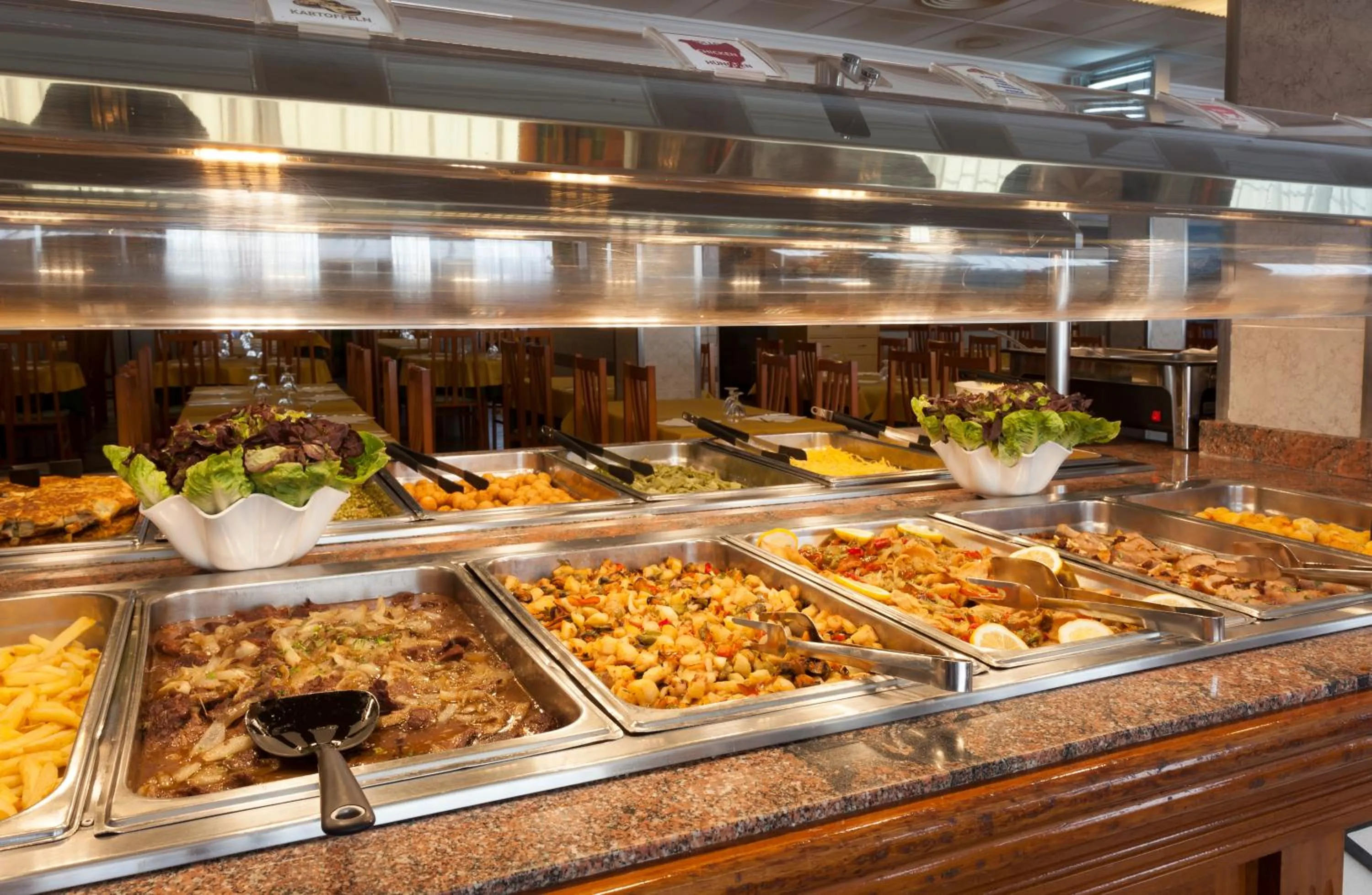 Dinner in Hotel Riutort