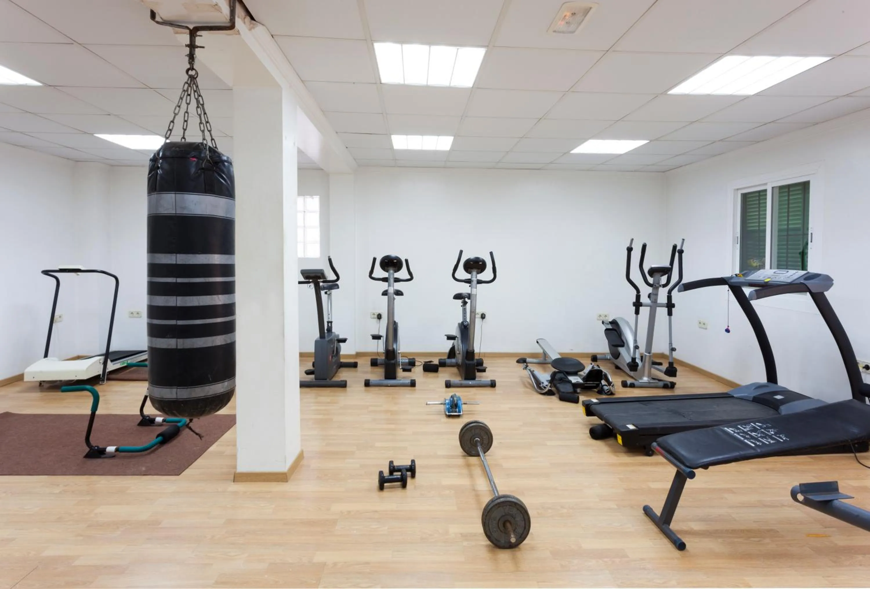 Fitness centre/facilities in Hotel Riutort