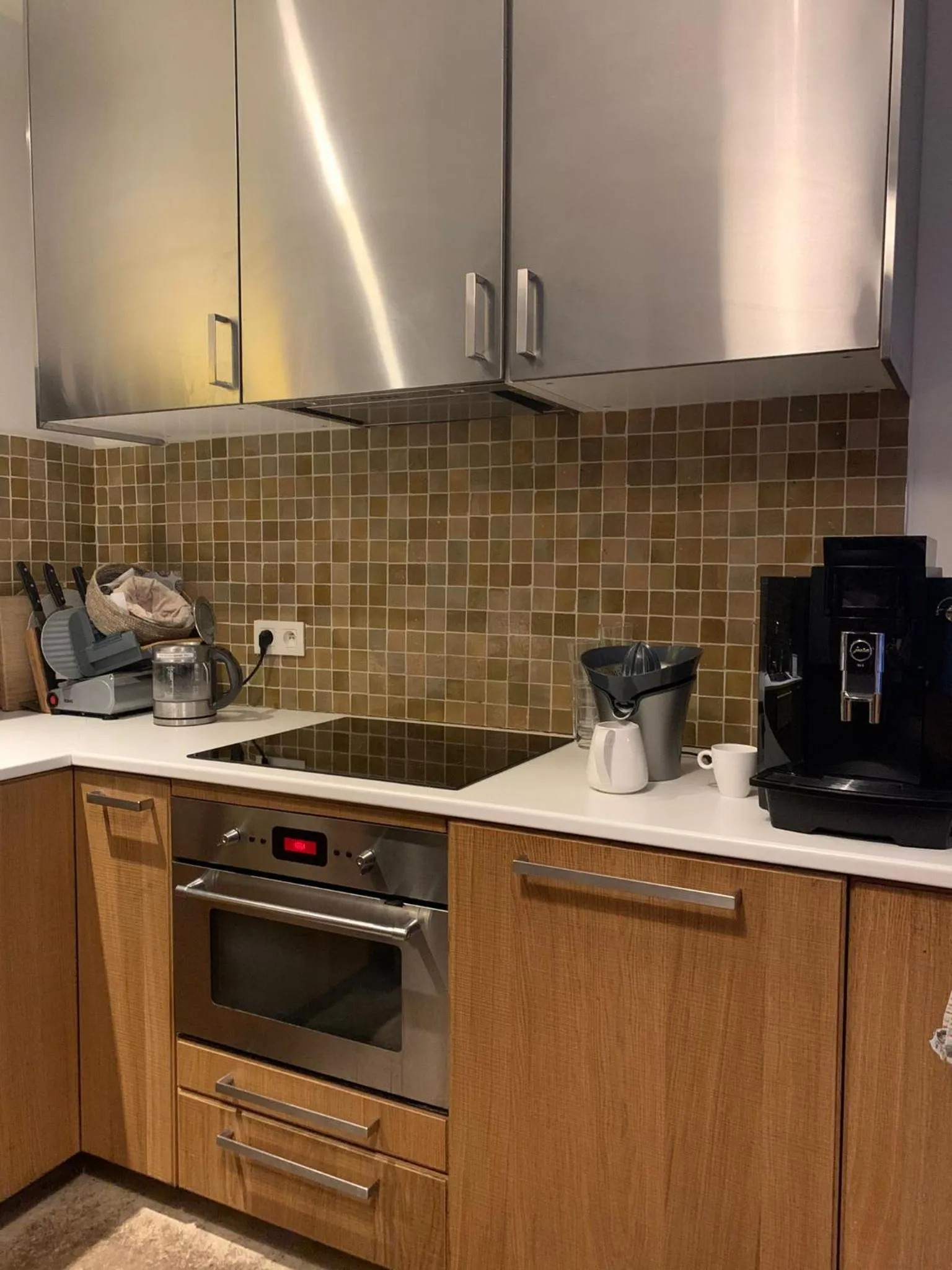 Communal kitchen in B&B DRUUM