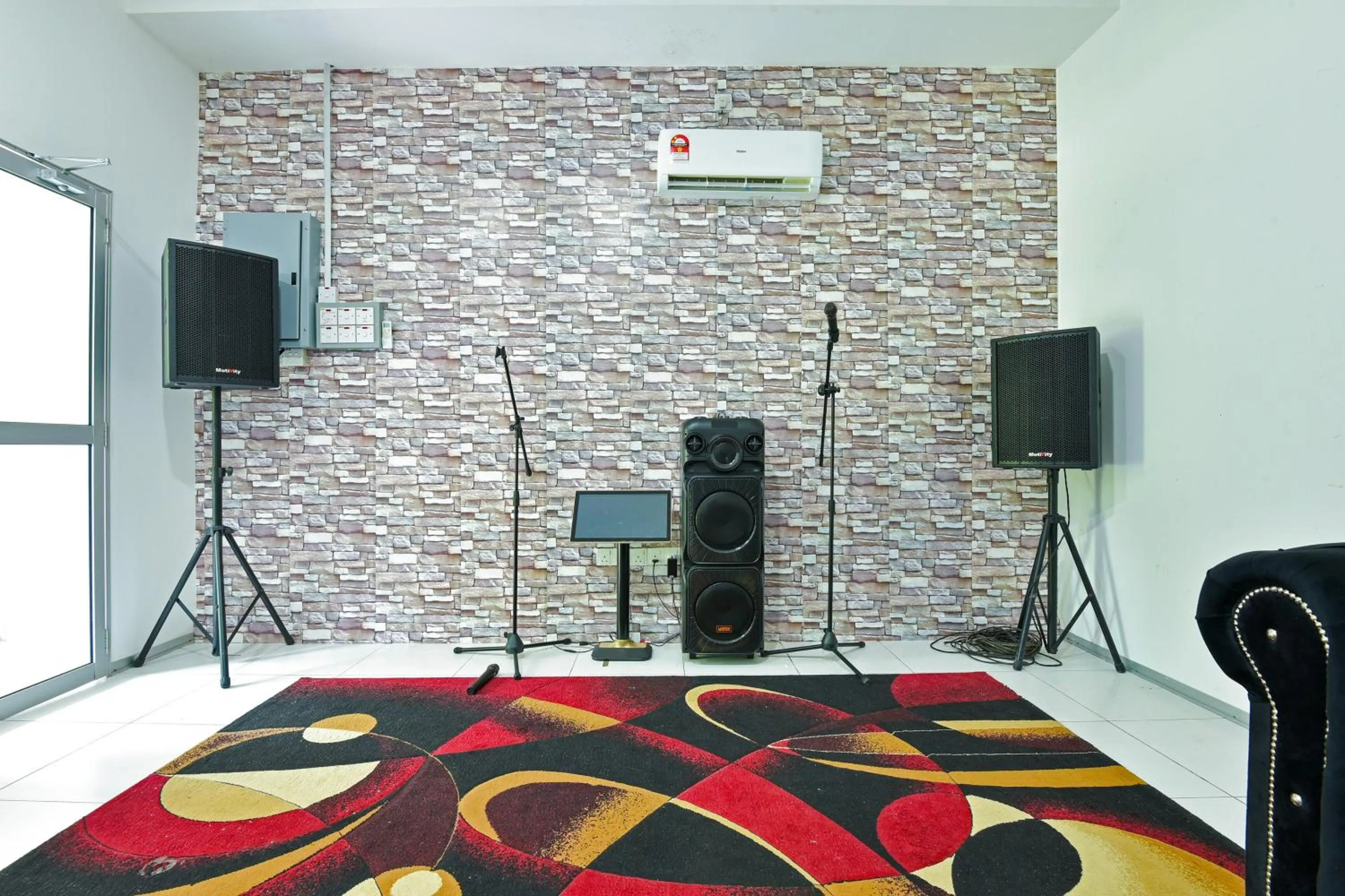 Lobby or reception, Bed in Hotel O Asiacamp Chalet Tanjung Karang