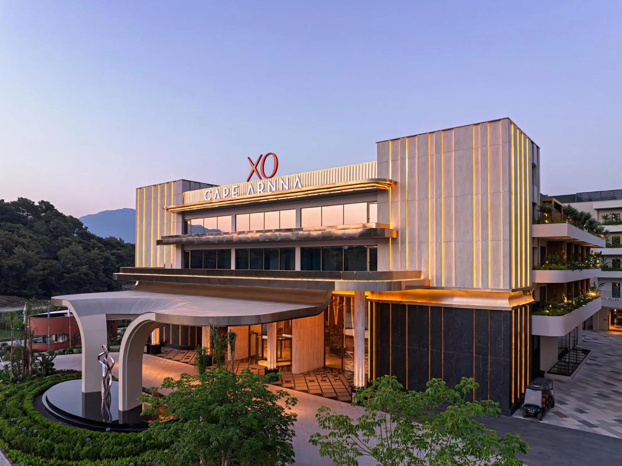Facade/entrance in XO CAPE ARNNA Fethiye