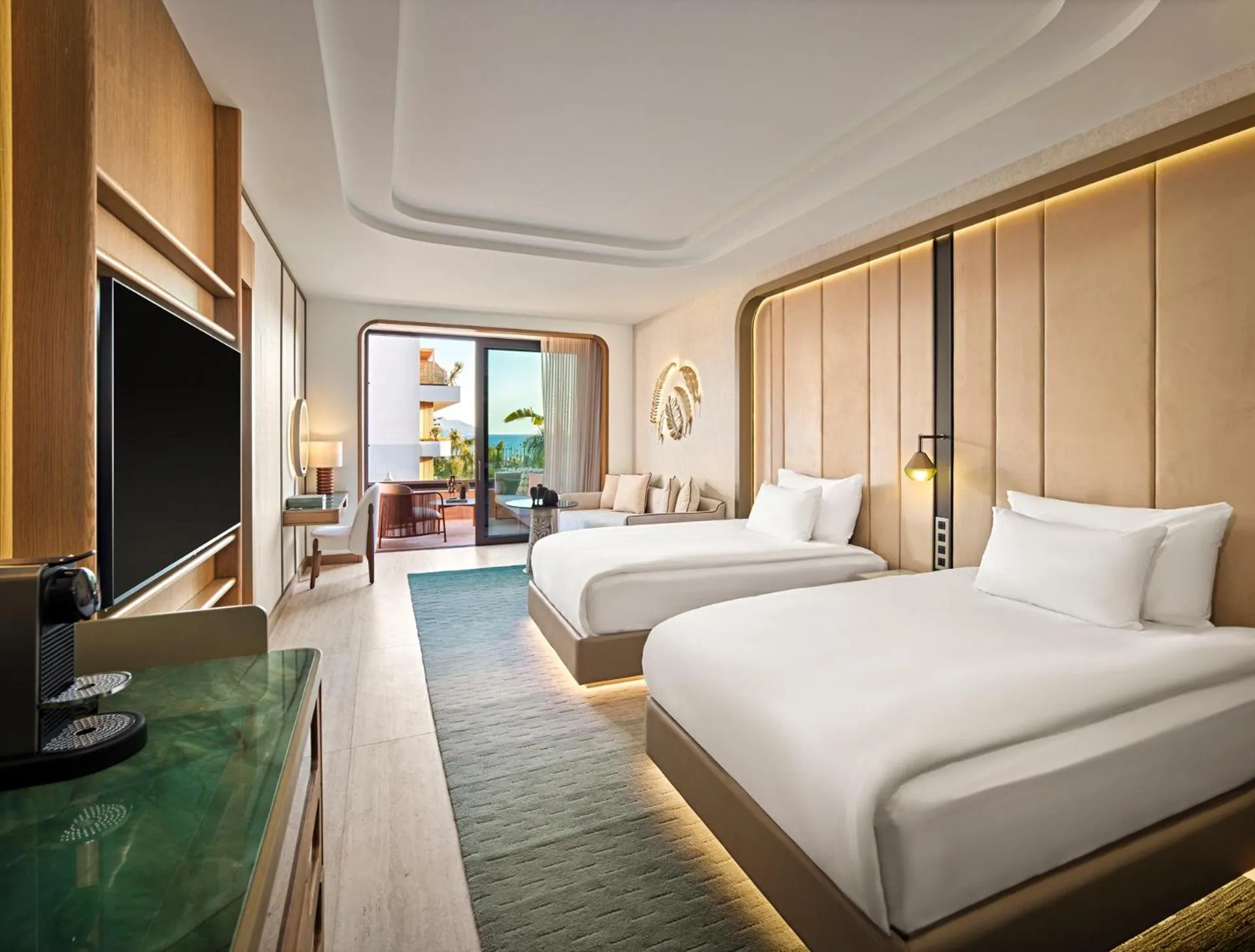 Bed in XO CAPE ARNNA Fethiye