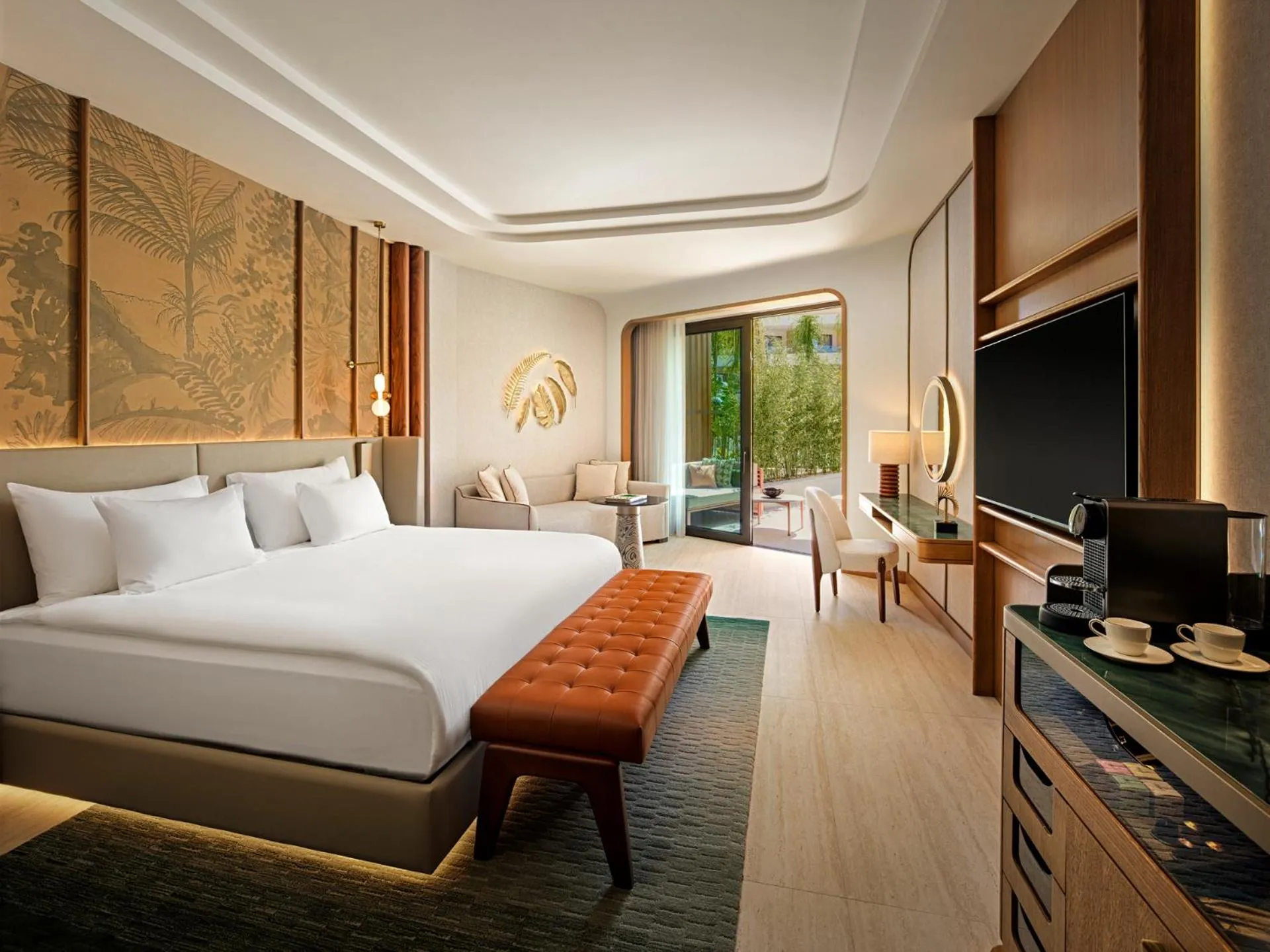 Bed in XO CAPE ARNNA Fethiye