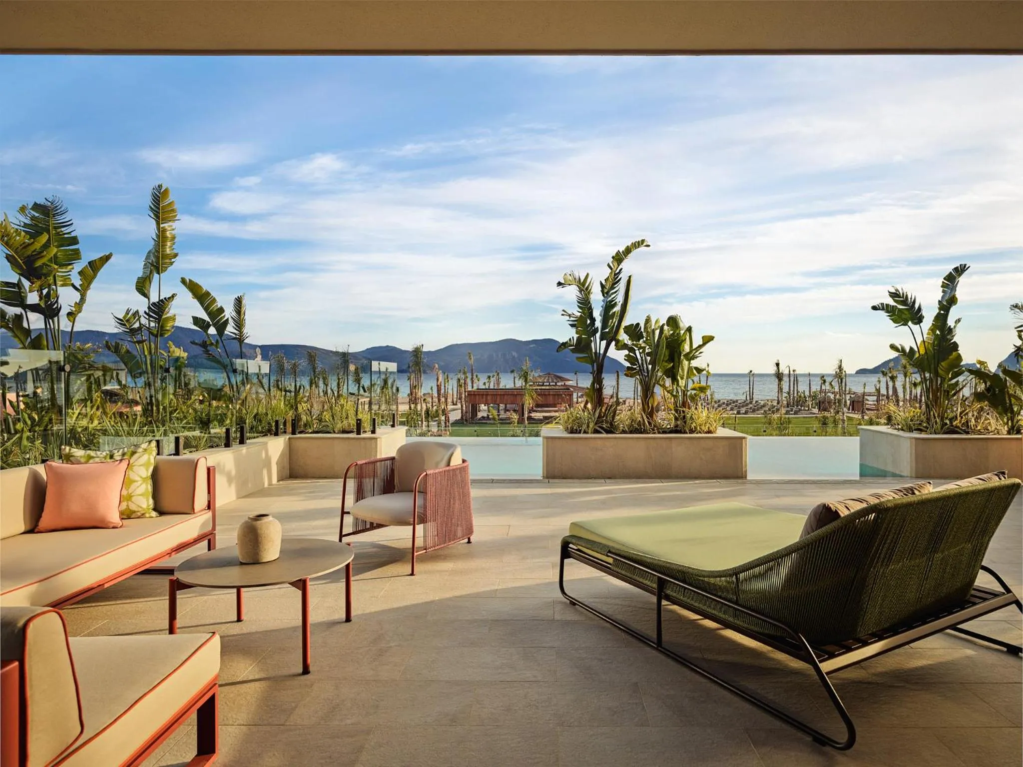 Pool view in XO CAPE ARNNA Fethiye