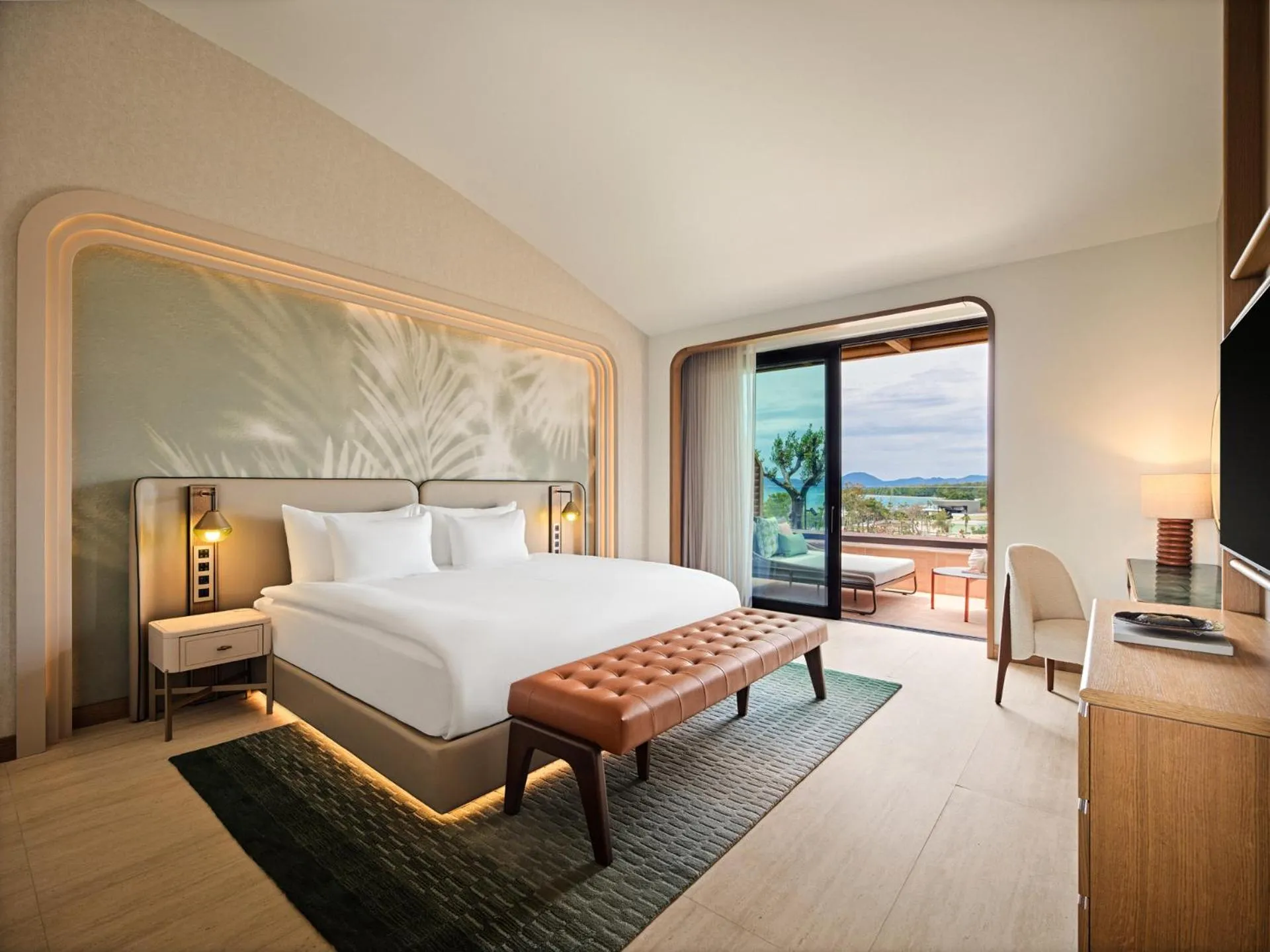 Bed in XO CAPE ARNNA Fethiye