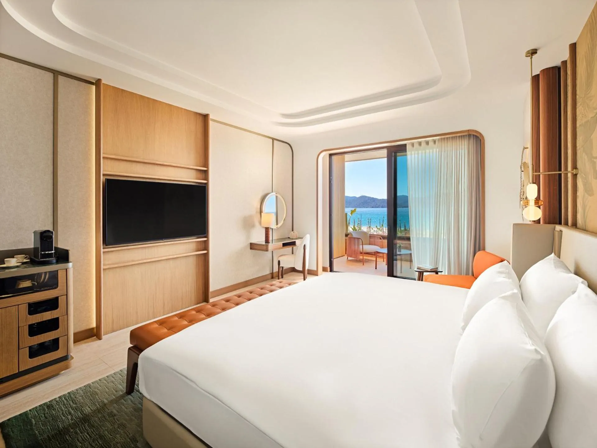 Bed in XO CAPE ARNNA Fethiye