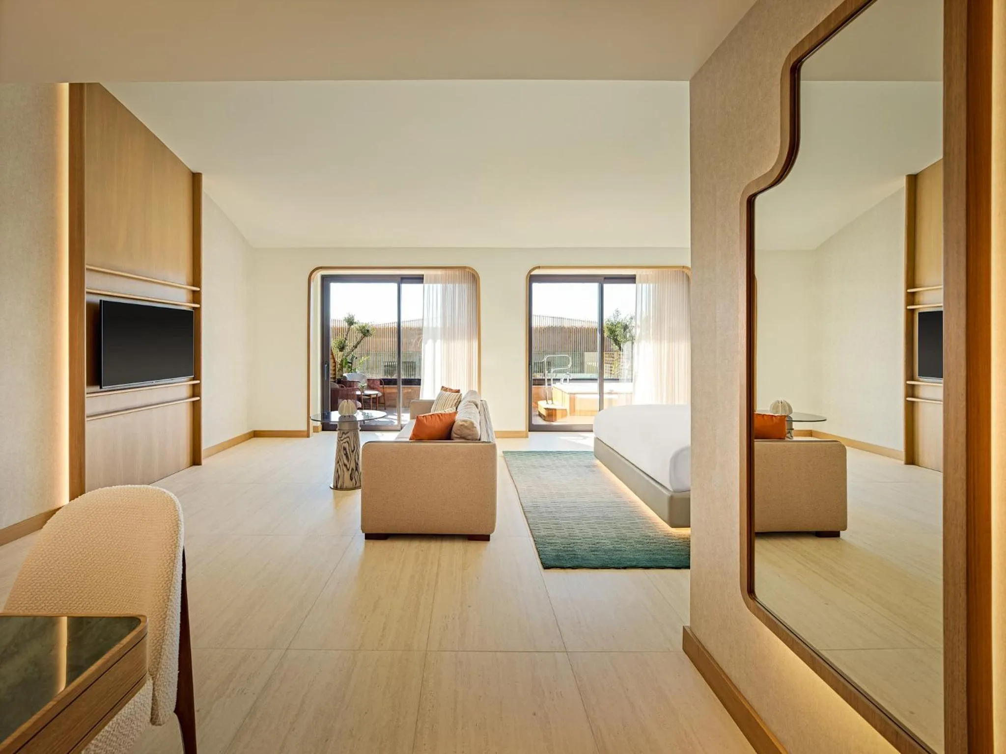 Bed in XO CAPE ARNNA Fethiye