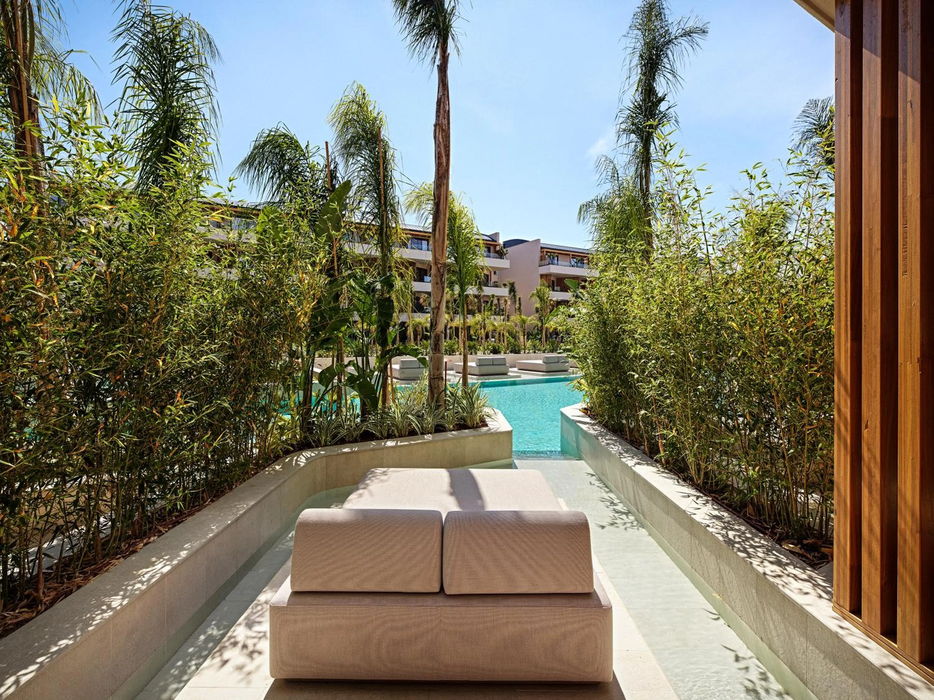 Pool view in XO CAPE ARNNA Fethiye