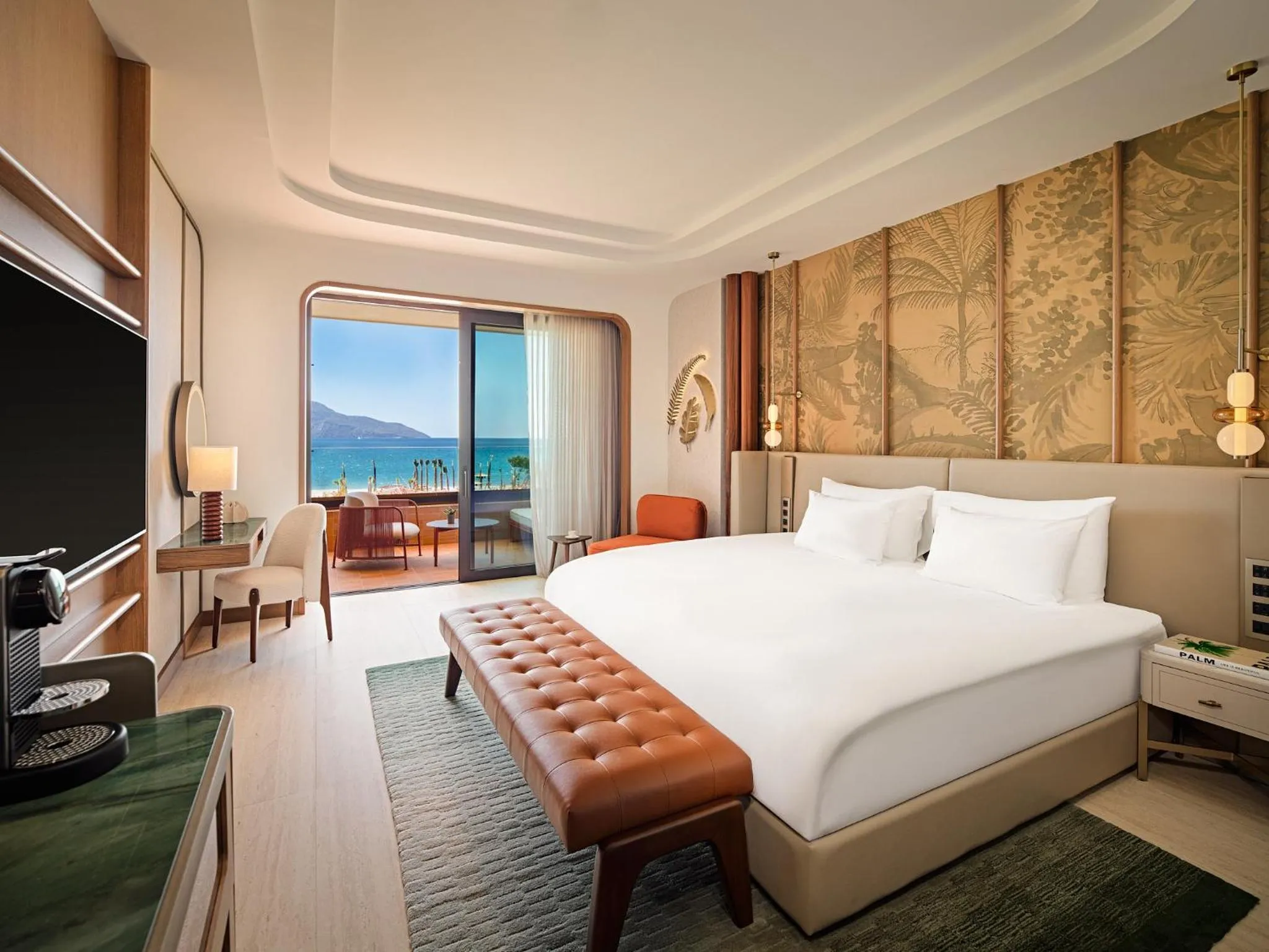 Bed in XO CAPE ARNNA Fethiye