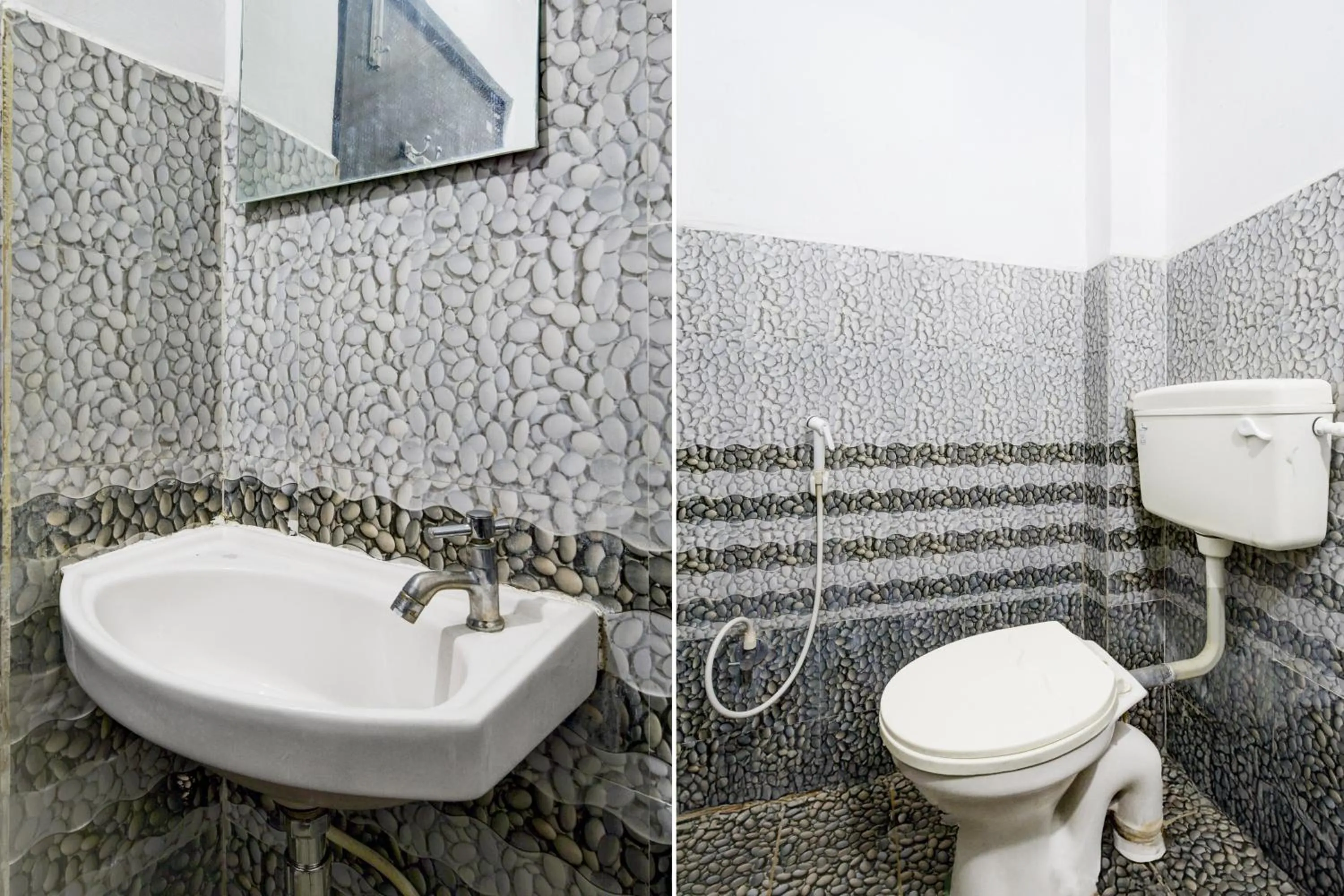 Bathroom in Super Hotel O LB Nagar Metro Station Formerly Virat residency