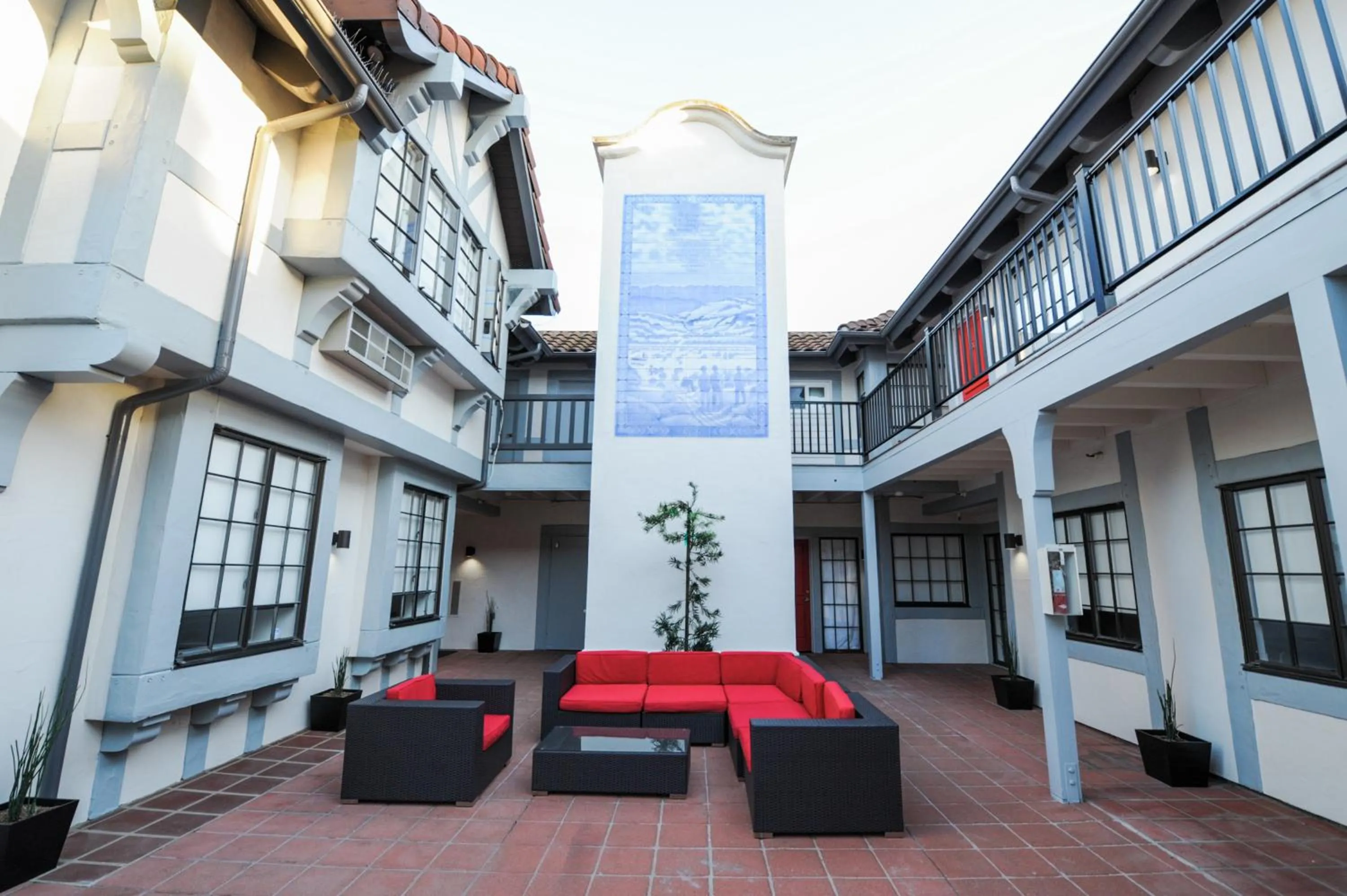 Patio in Atterdag Inn