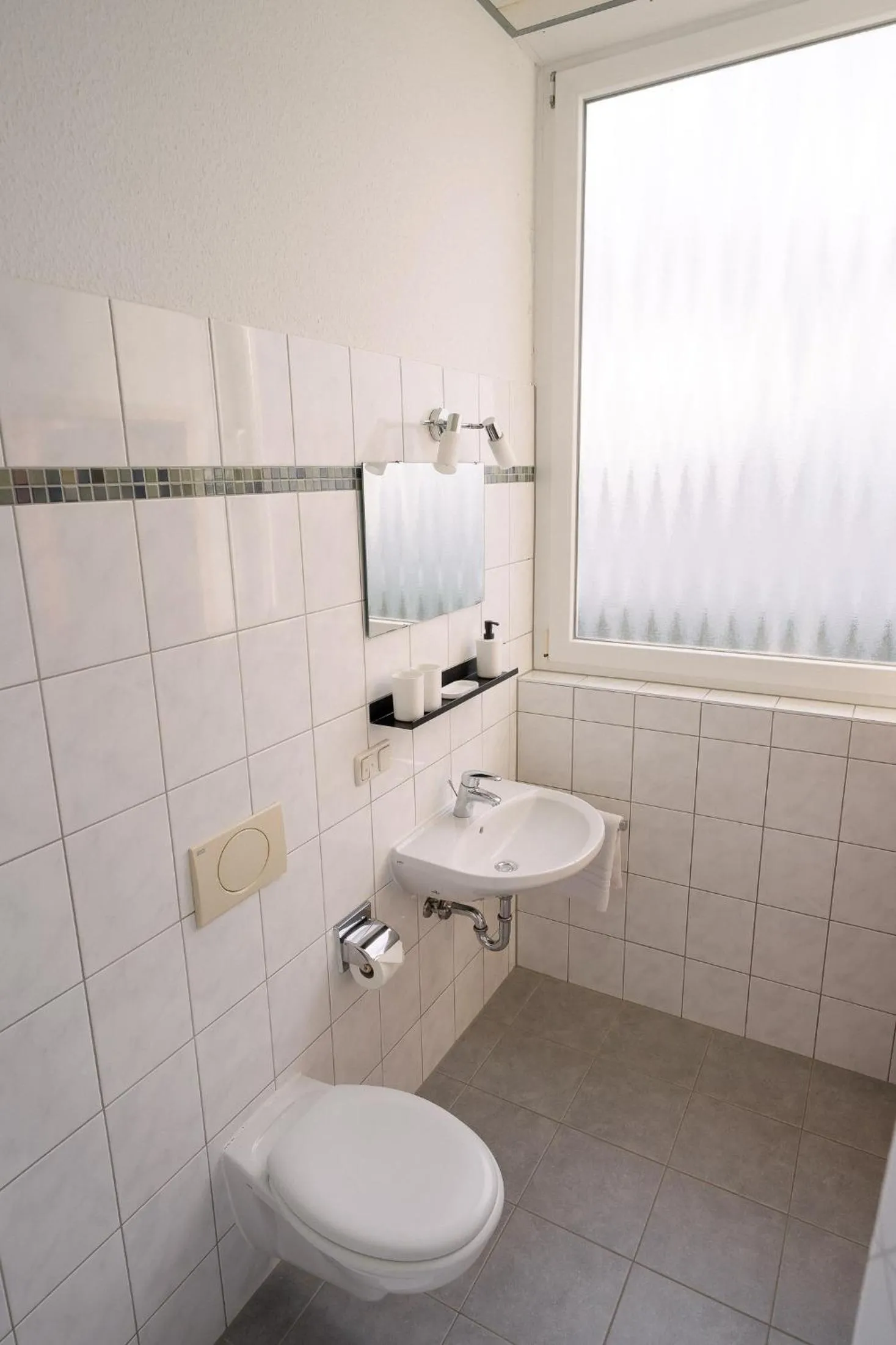 Toilet in Hotel Spilburg