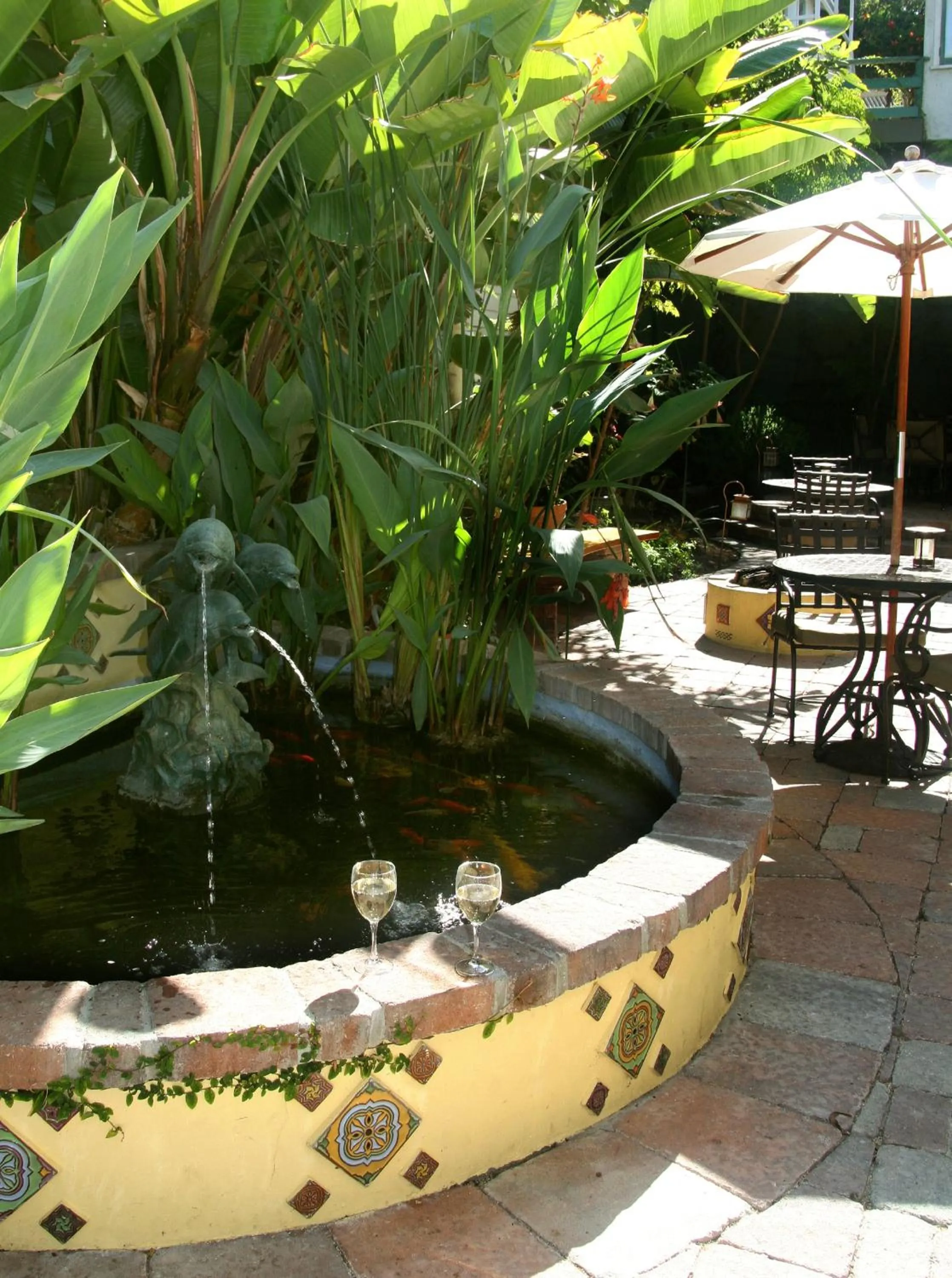 Decorative detail in The Avalon Hotel in Catalina Island