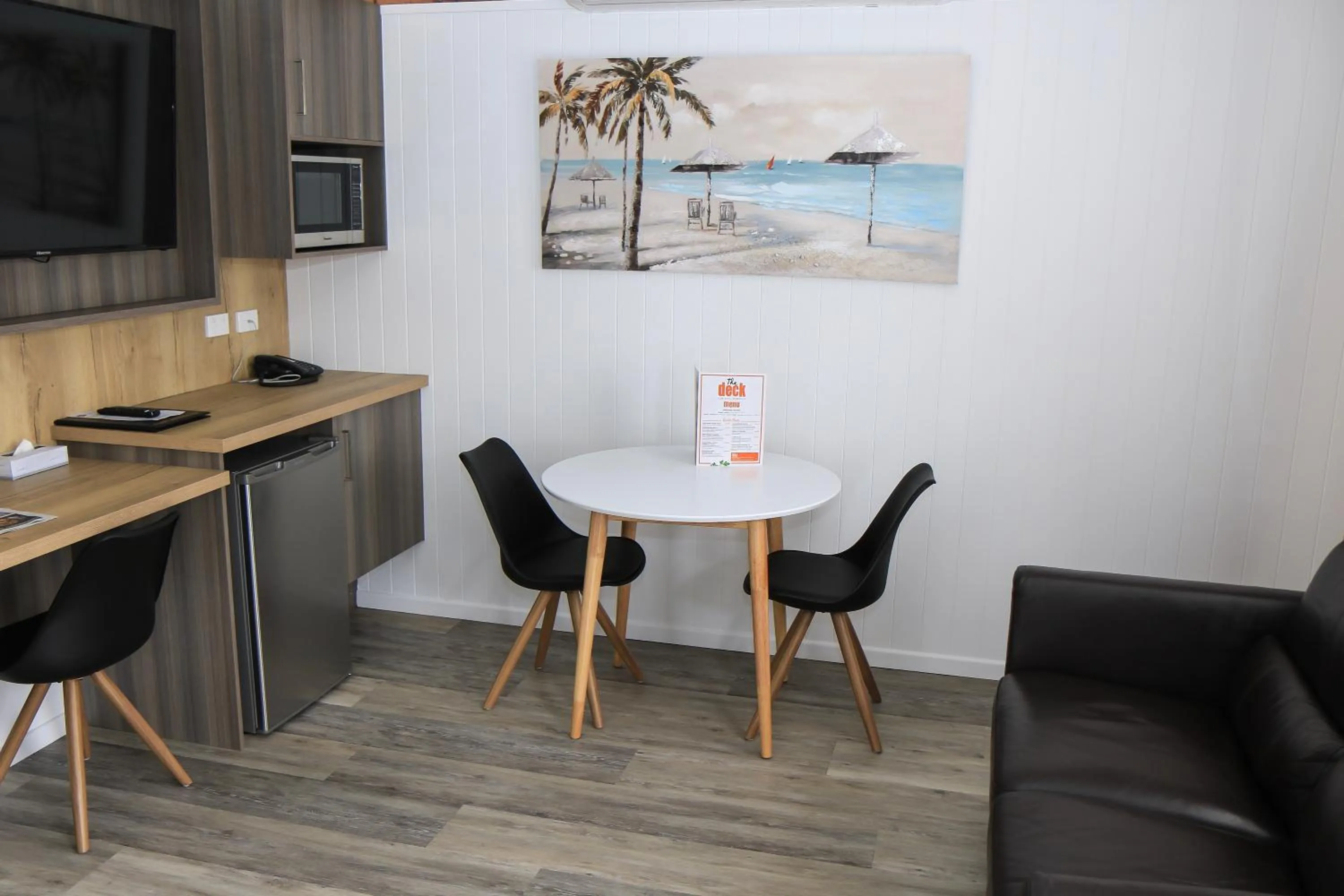 Seating area in The Club Motor Inn Chinchilla