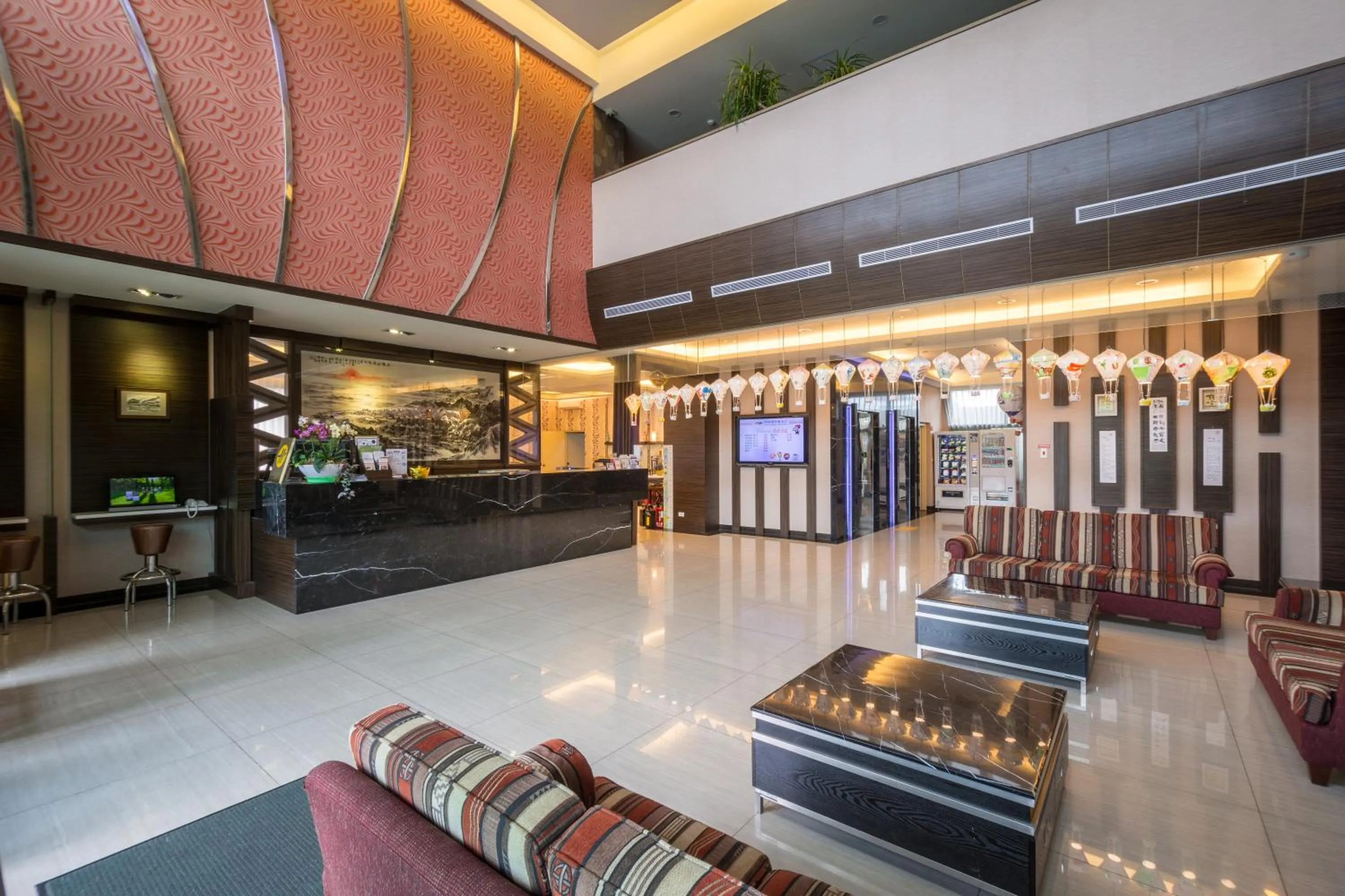 Lobby or reception in Formosan Naruwan Garden Hotel