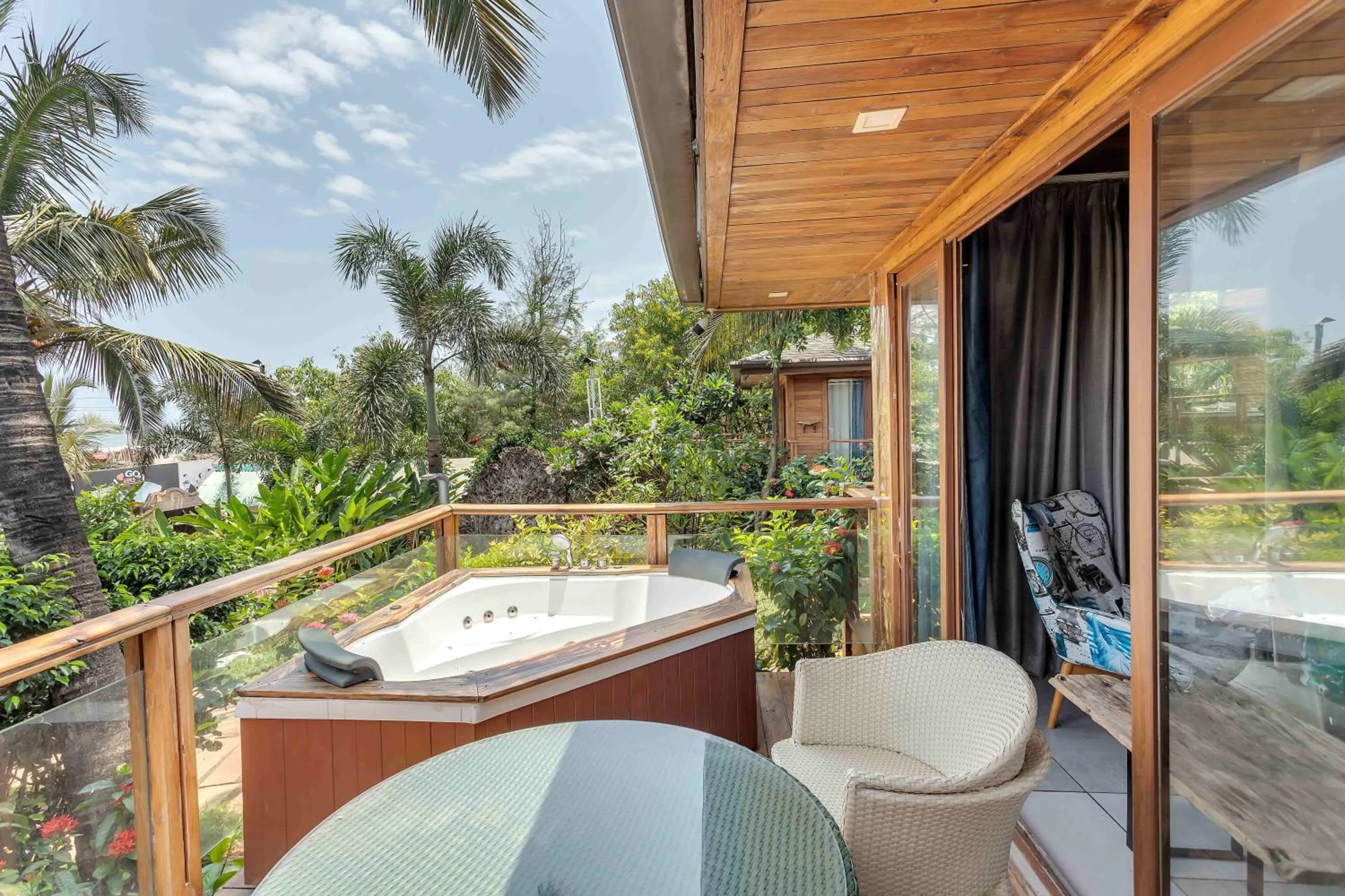 Balcony/Terrace in The Baga Beach Resort