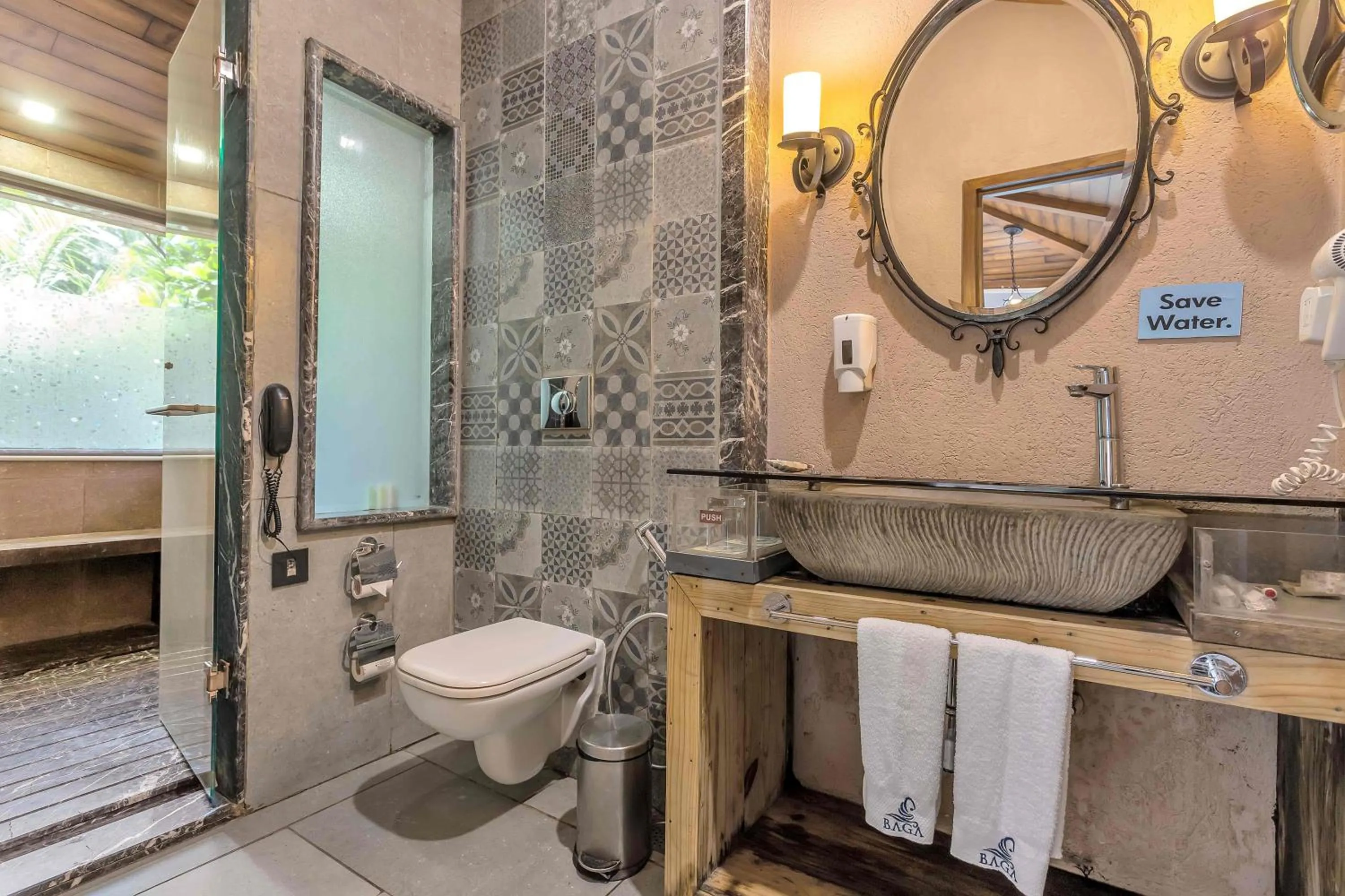 Toilet in The Baga Beach Resort