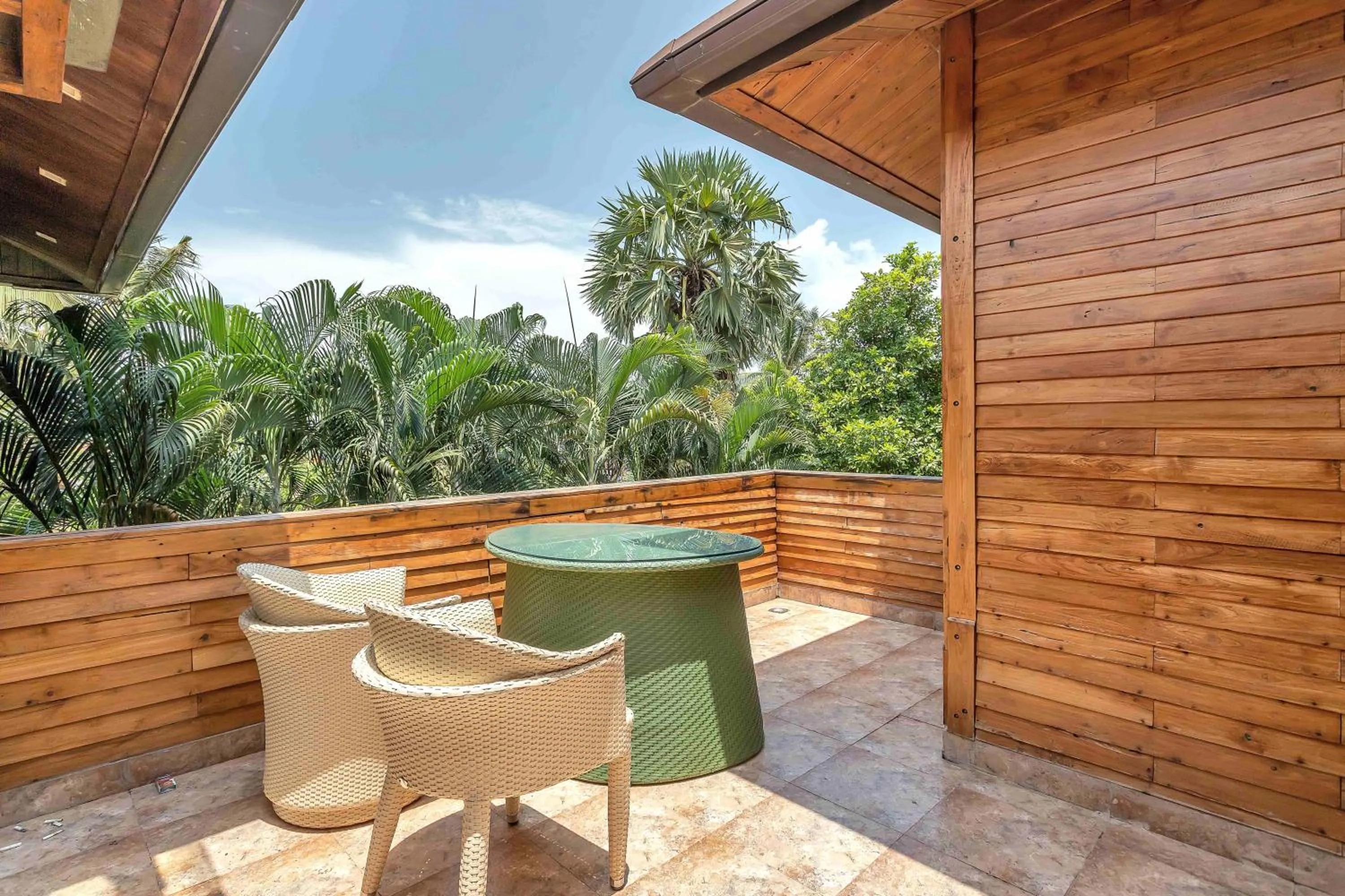 Balcony/Terrace in The Baga Beach Resort