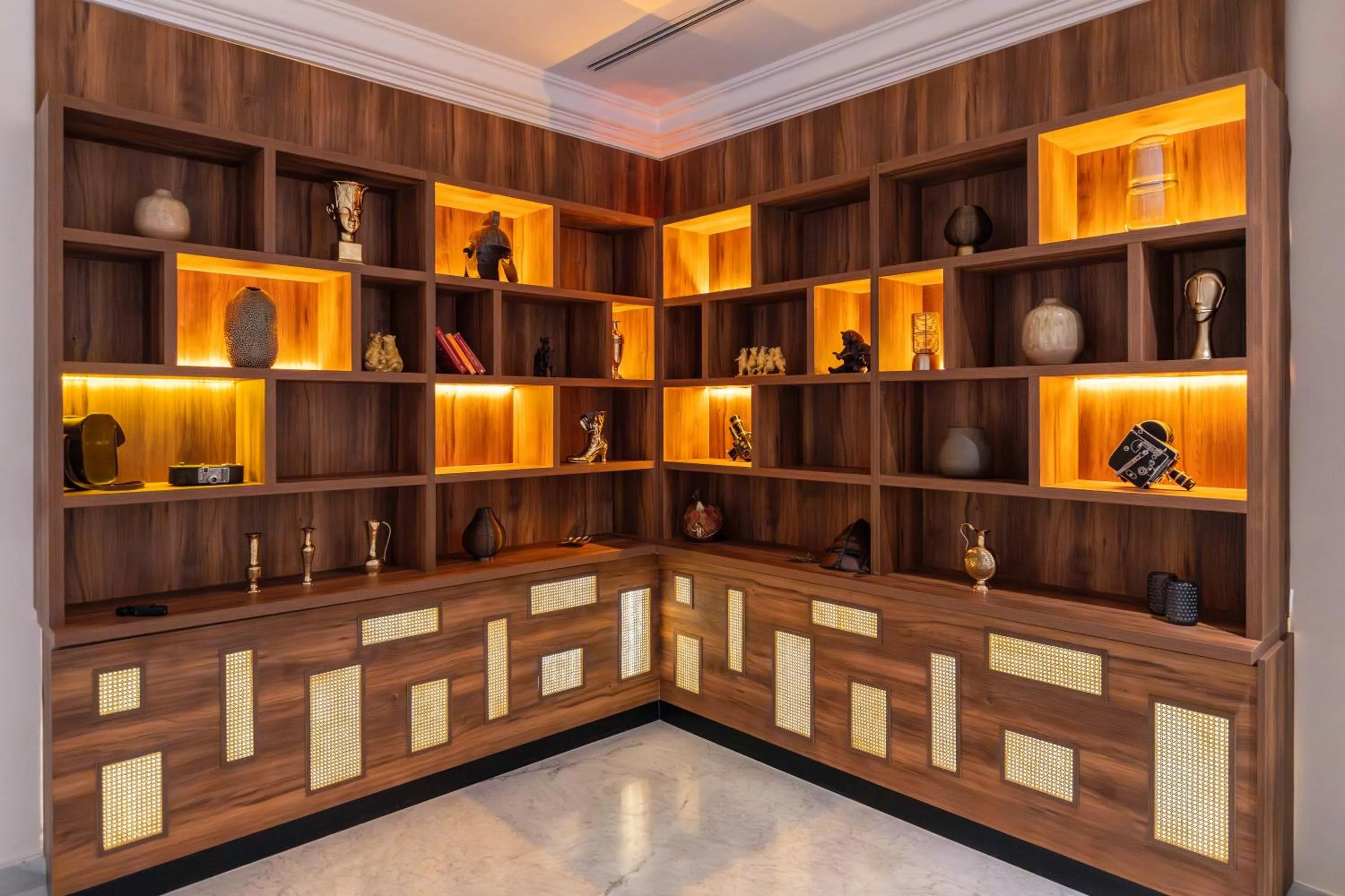 Library in Amanar Hôtel & Spa Ouarzazate