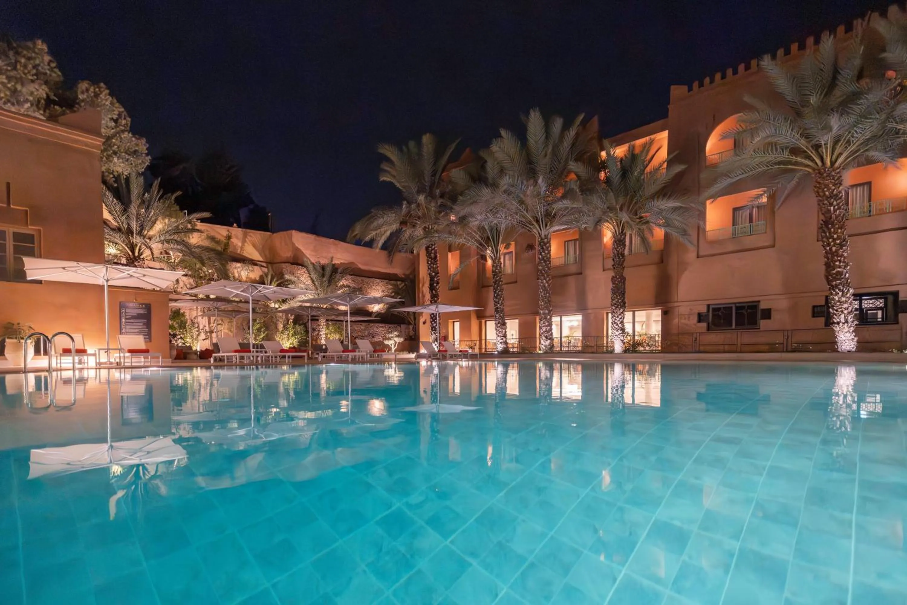 Pool view in Amanar Hôtel & Spa Ouarzazate