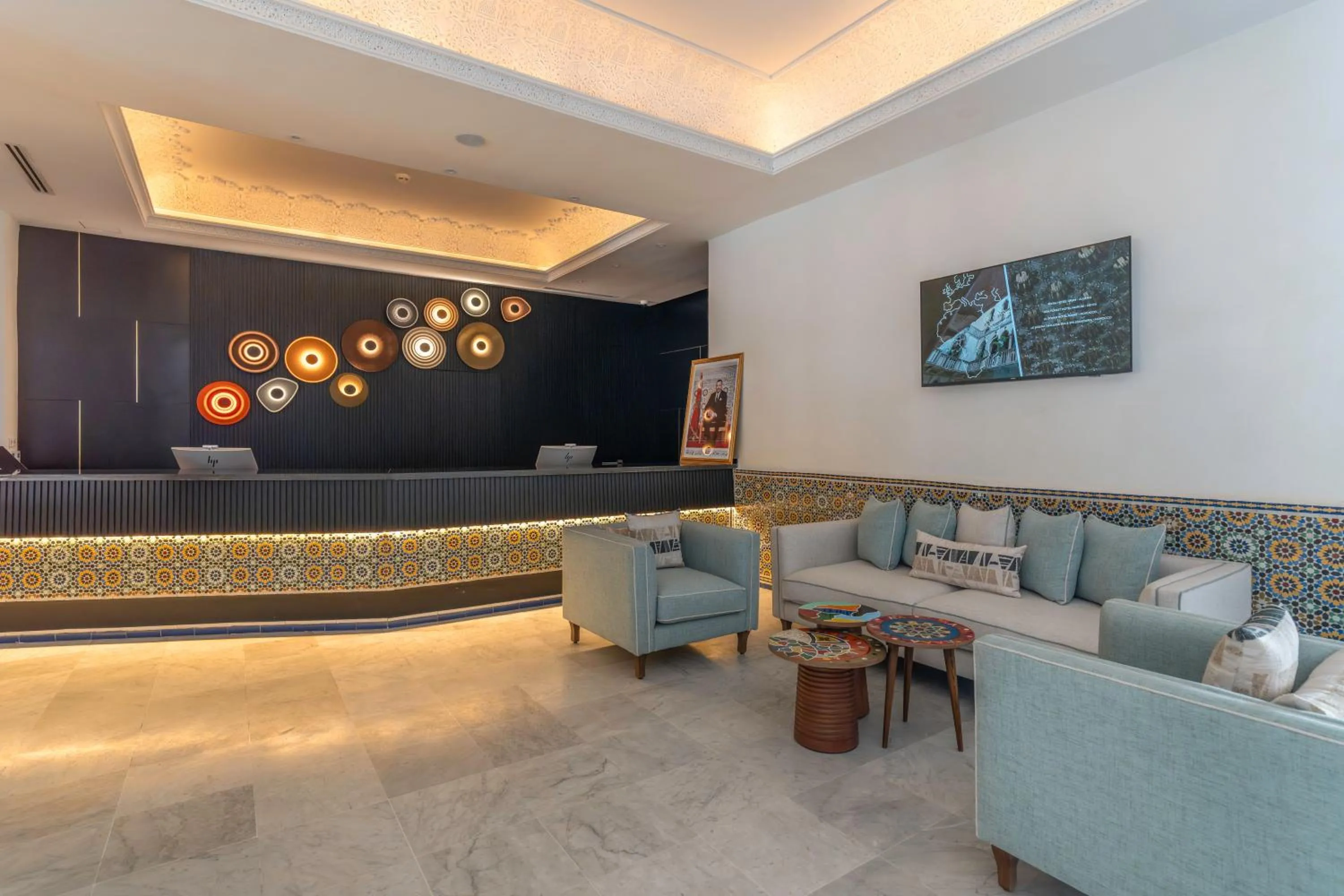 Living room in Amanar Hôtel & Spa Ouarzazate