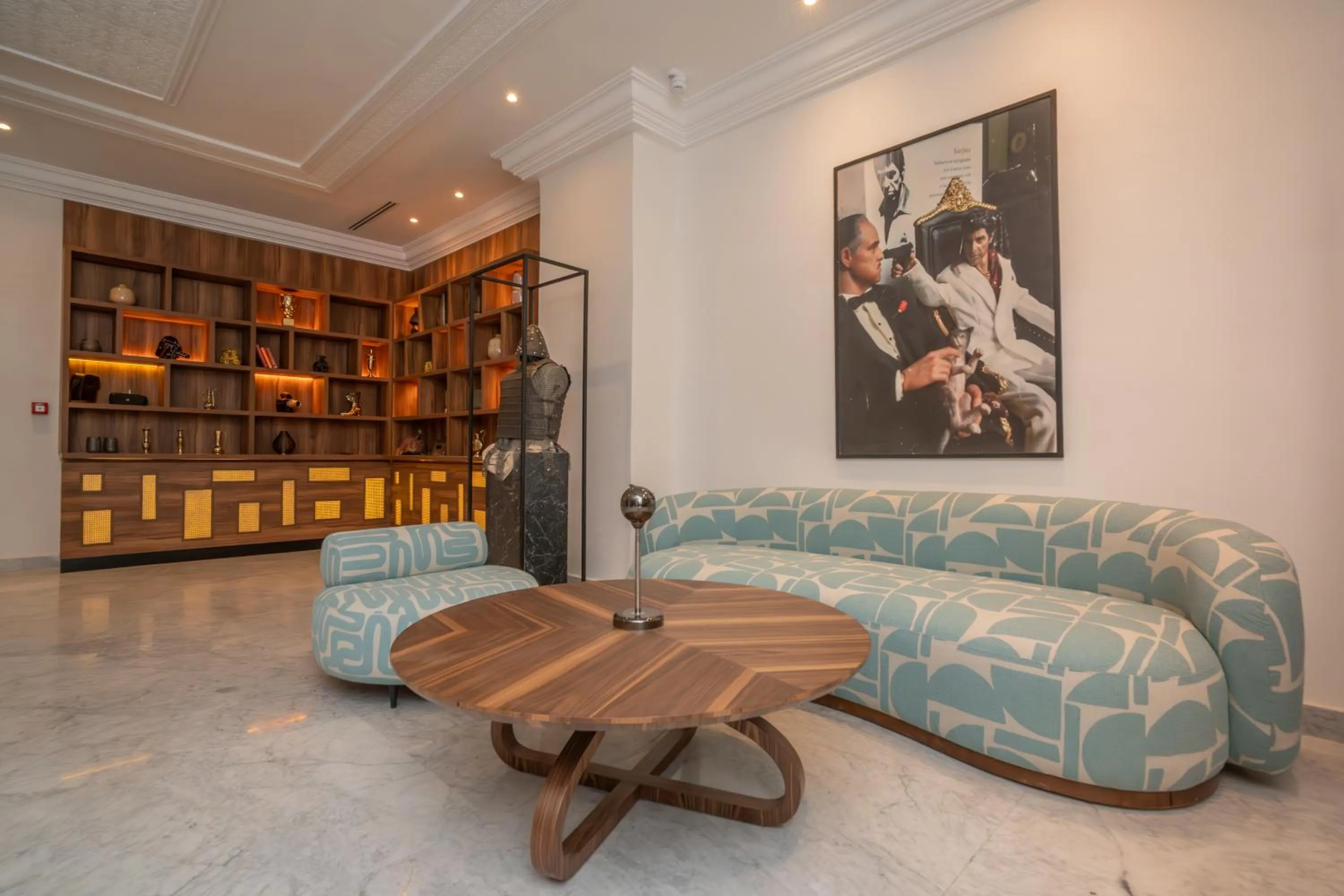 Library in Amanar Hôtel & Spa Ouarzazate