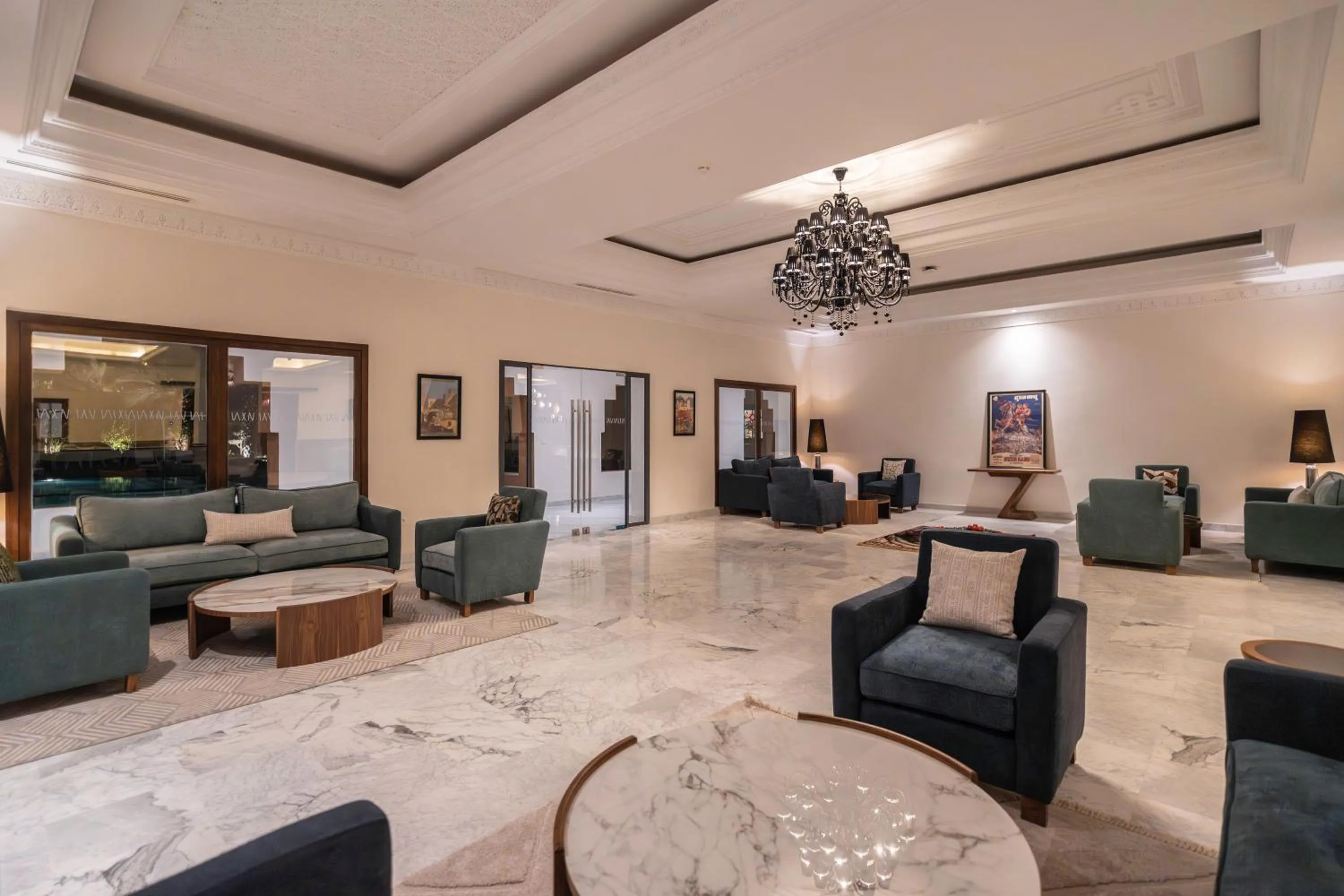 Lobby or reception in Amanar Hôtel & Spa Ouarzazate