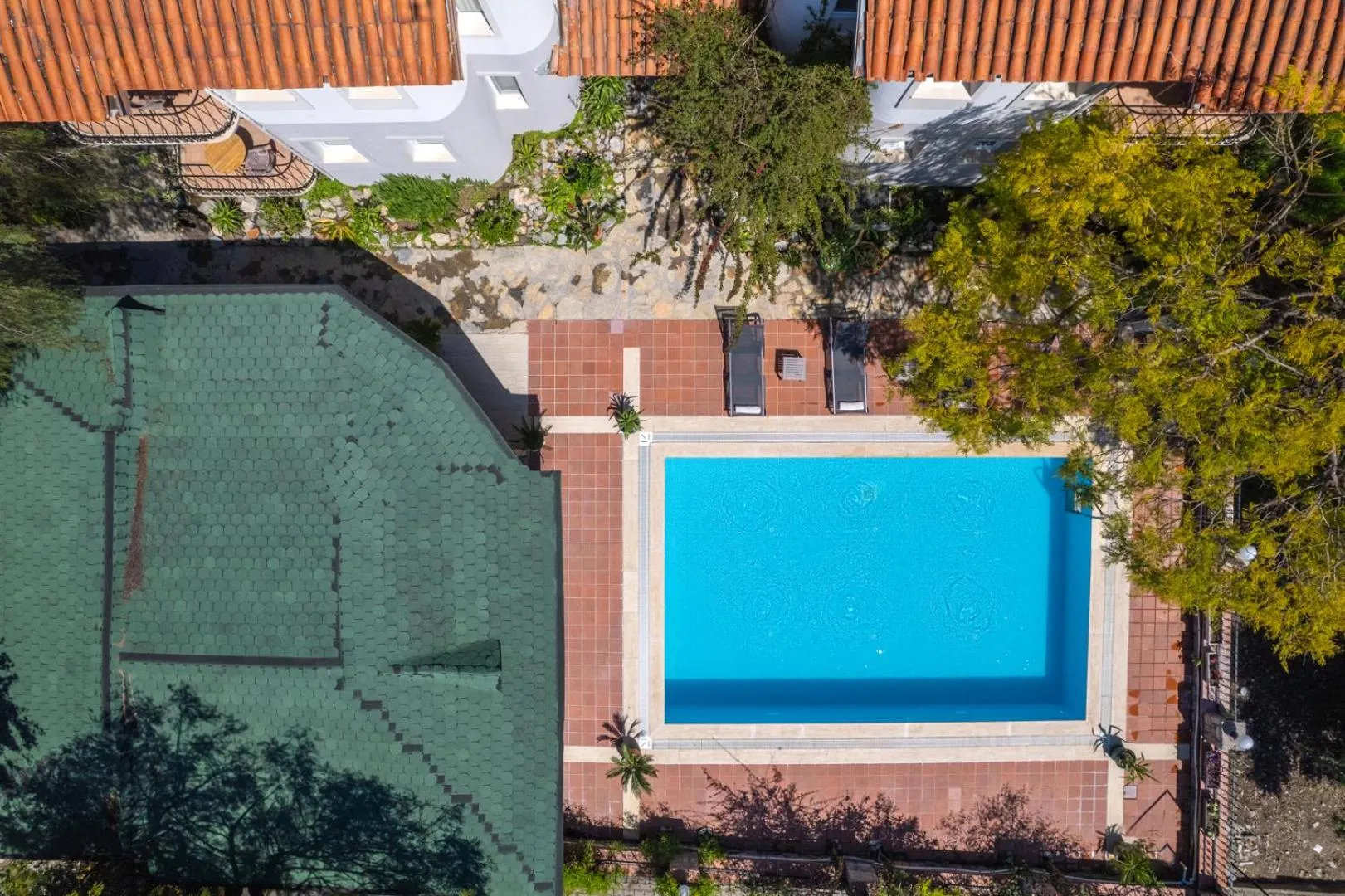 Pool view in No 14 HOTEL GÖCEK