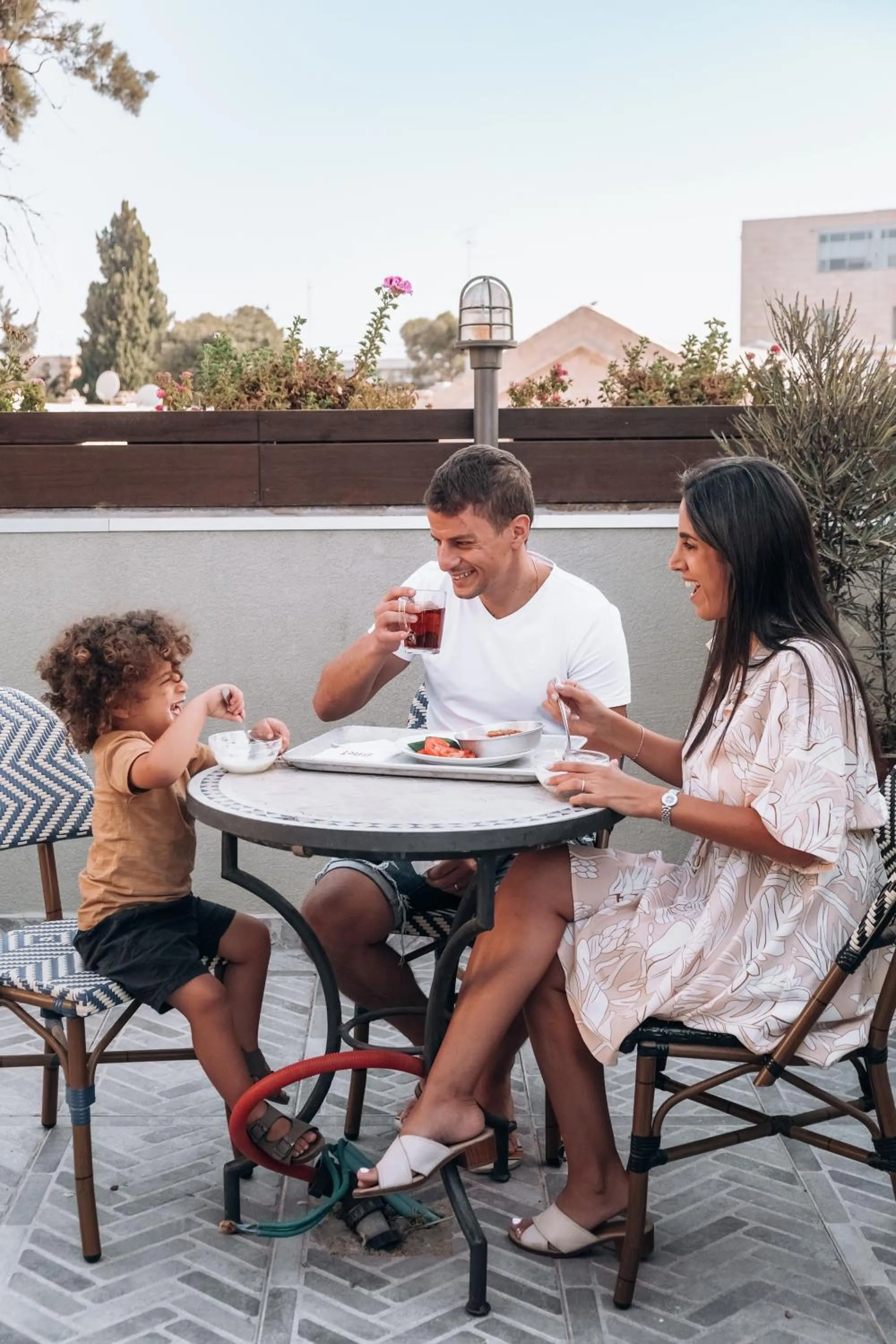Breakfast in The Post Hostel Jerusalem