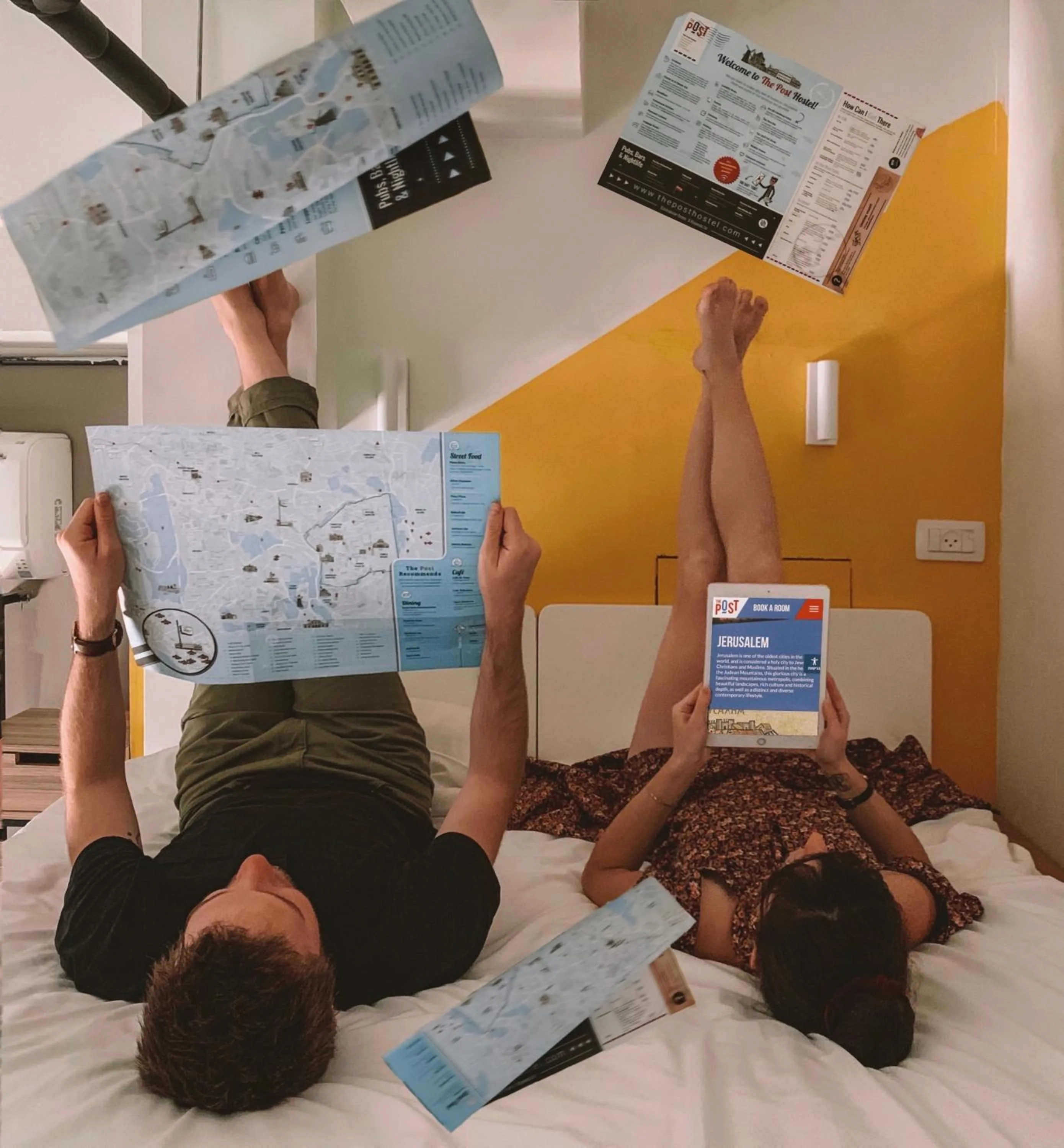 Bed in The Post Hostel Jerusalem