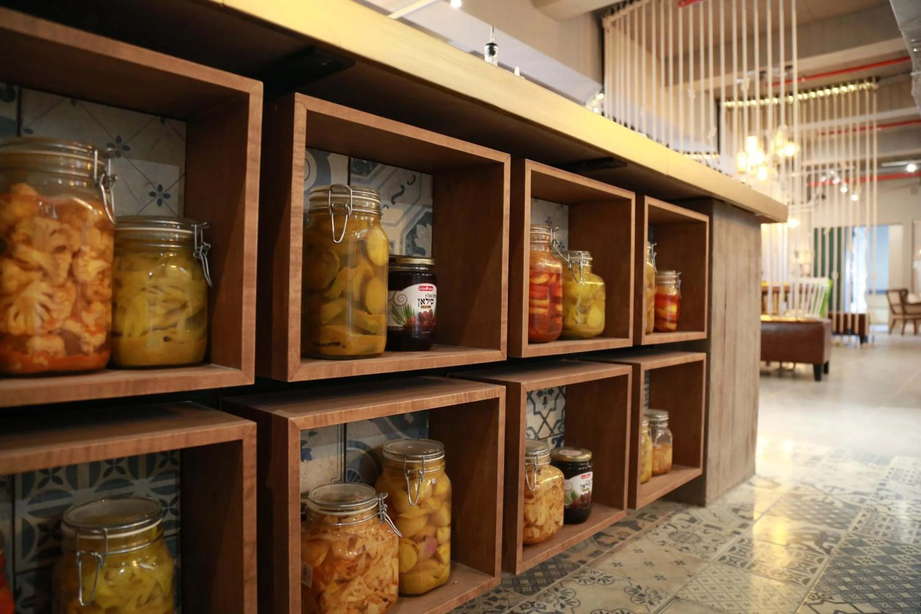 Lounge or bar in The Post Hostel Jerusalem