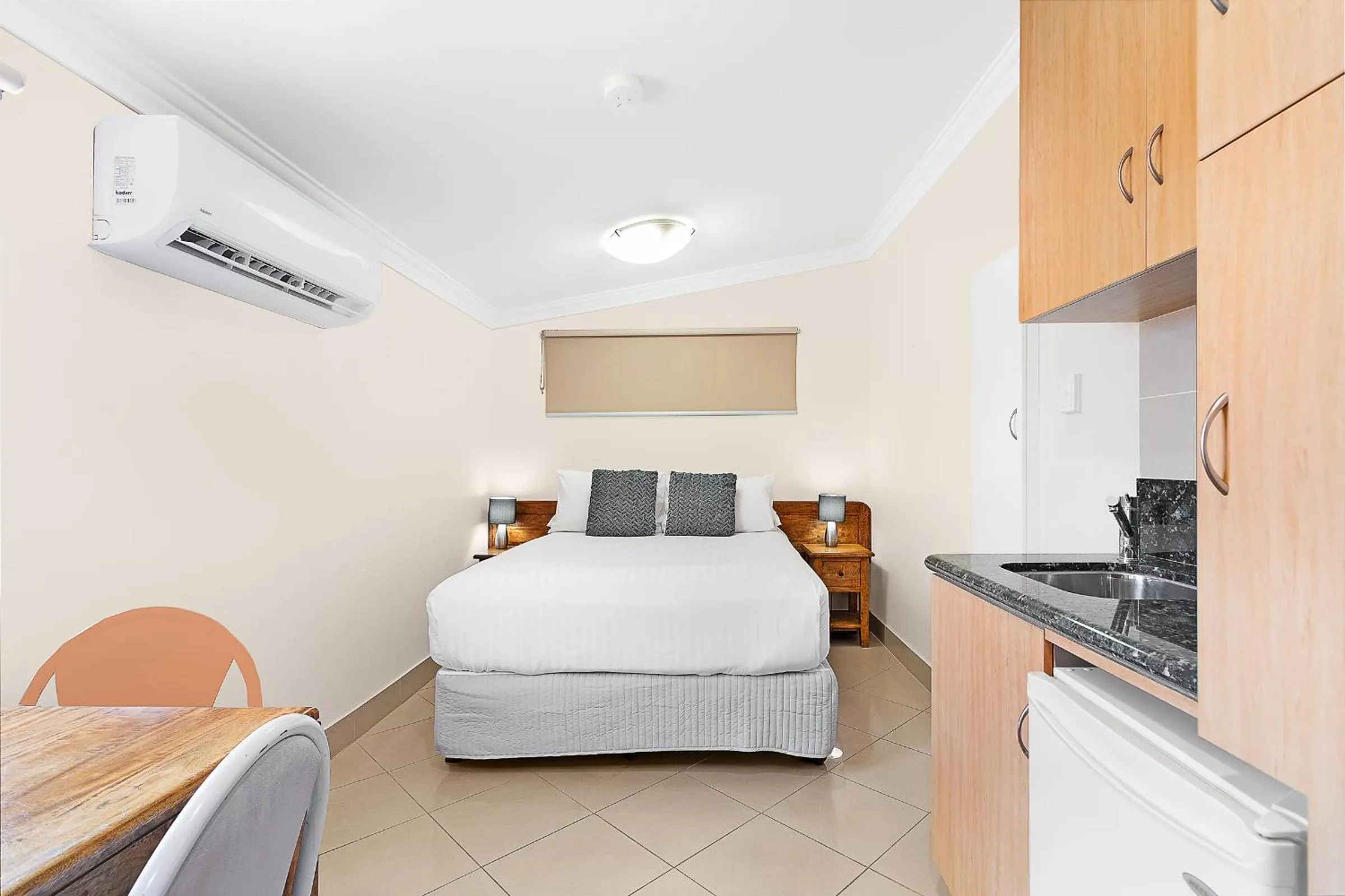 Bed in Point Samson Resort