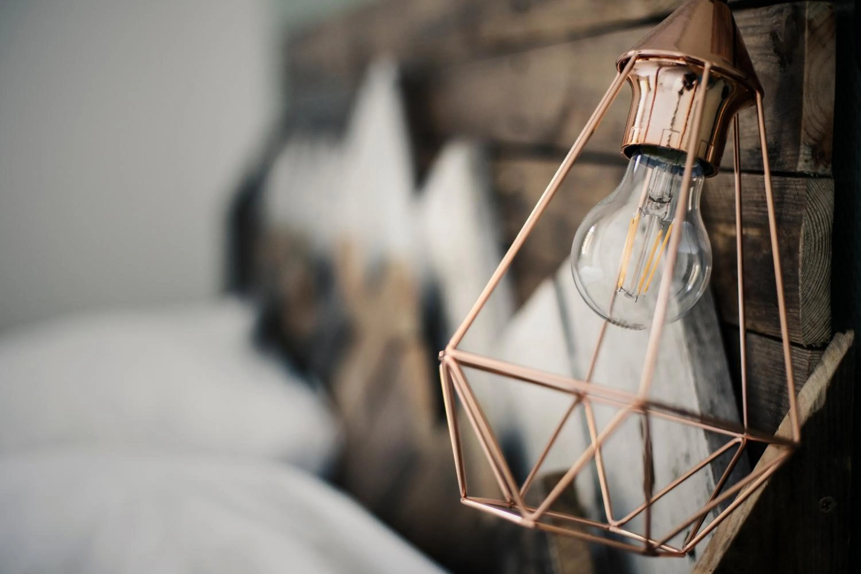 Bed in 1861 Châtel Hostel