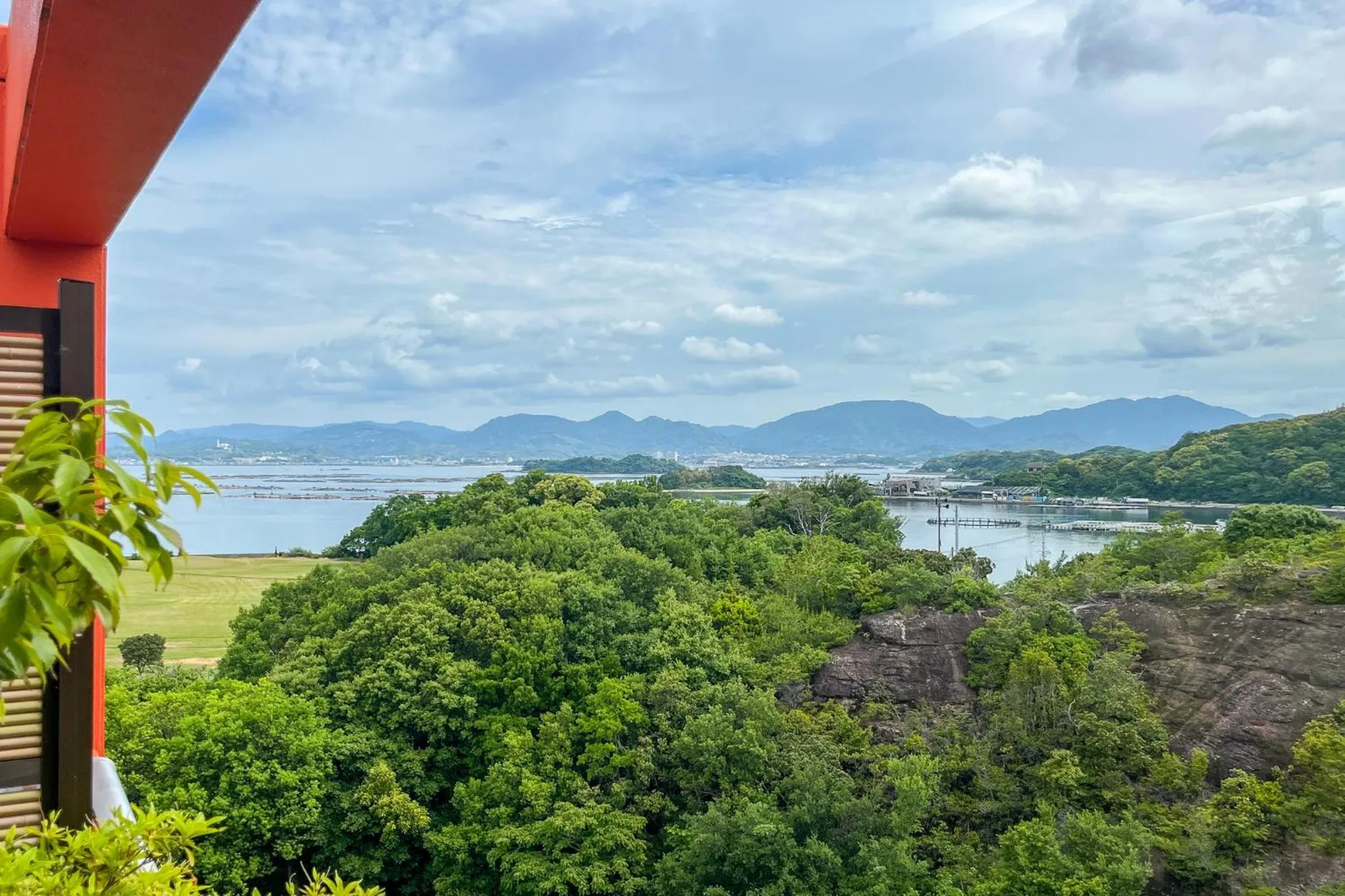 Sea view in Hotel Sunresort Shirahama