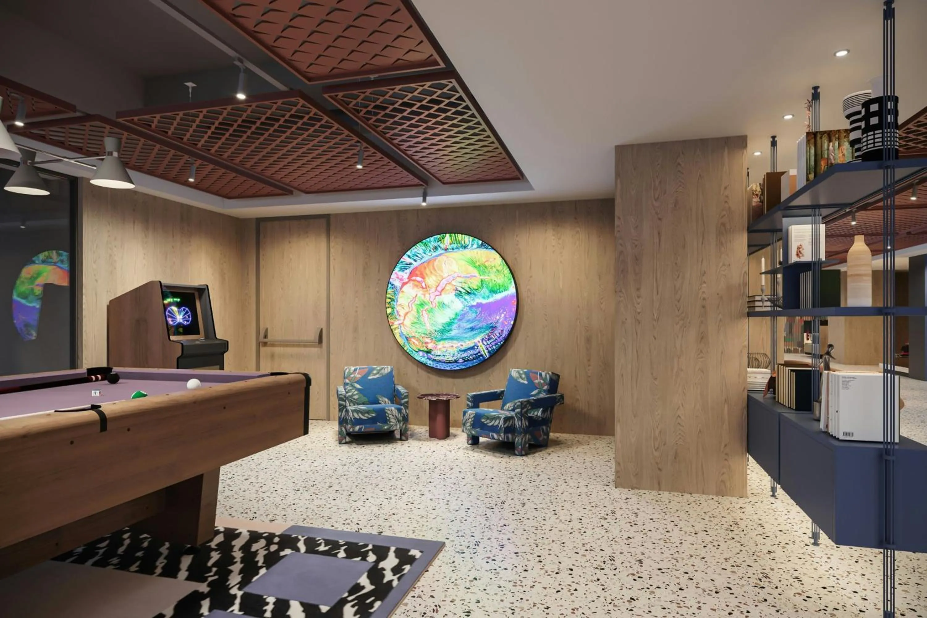 Lobby or reception in Aloft Istanbul Karakoy